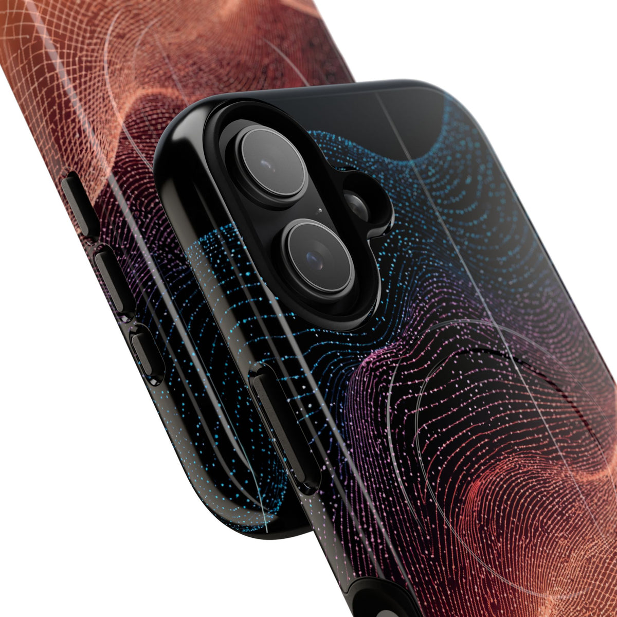 Spectral Elevation · Tough 2.0 Magnetic Phone Case for iPhone · Orange