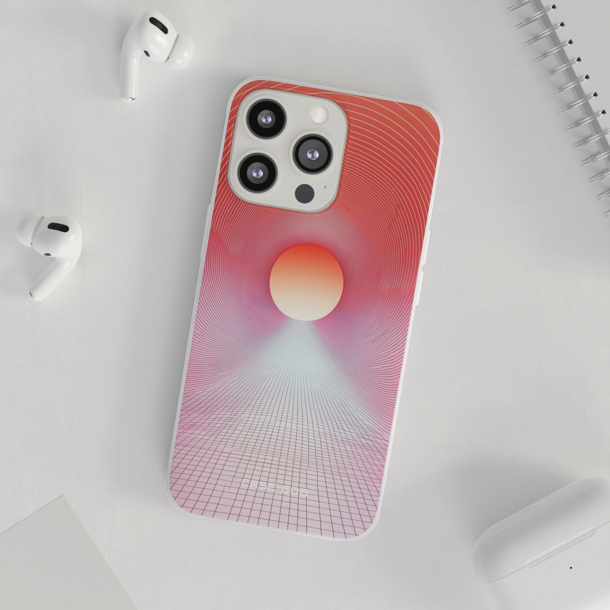 Orange Portal iPhone 13 Pro - Soft