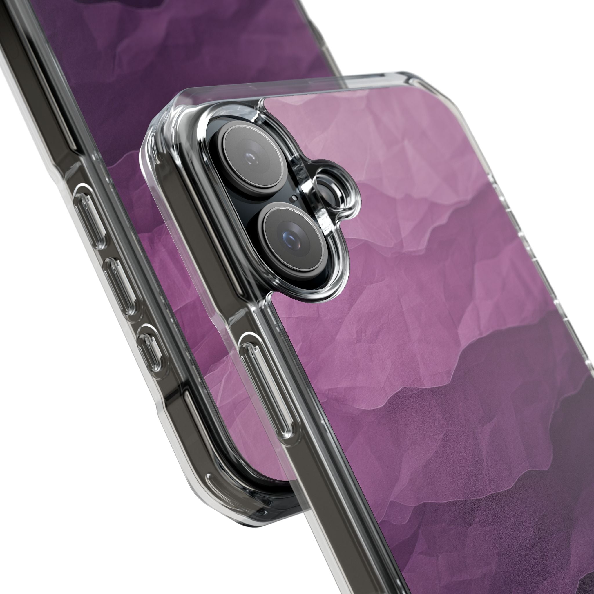 Purple Wave Layers iPhone 16 Plus Case - Impact