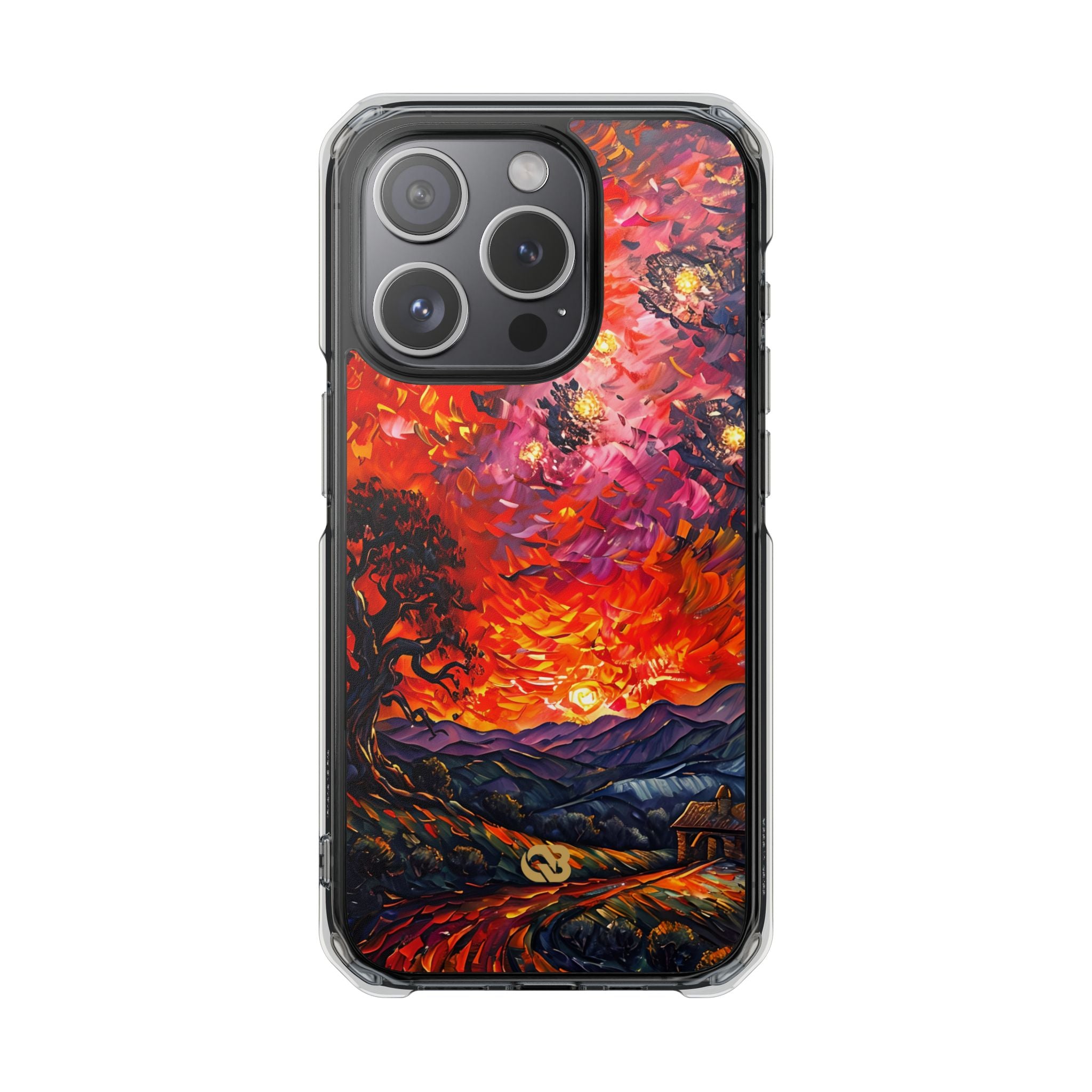 Molten Sky Tree · Impact Coque de téléphone pour iPhone · Magsafe