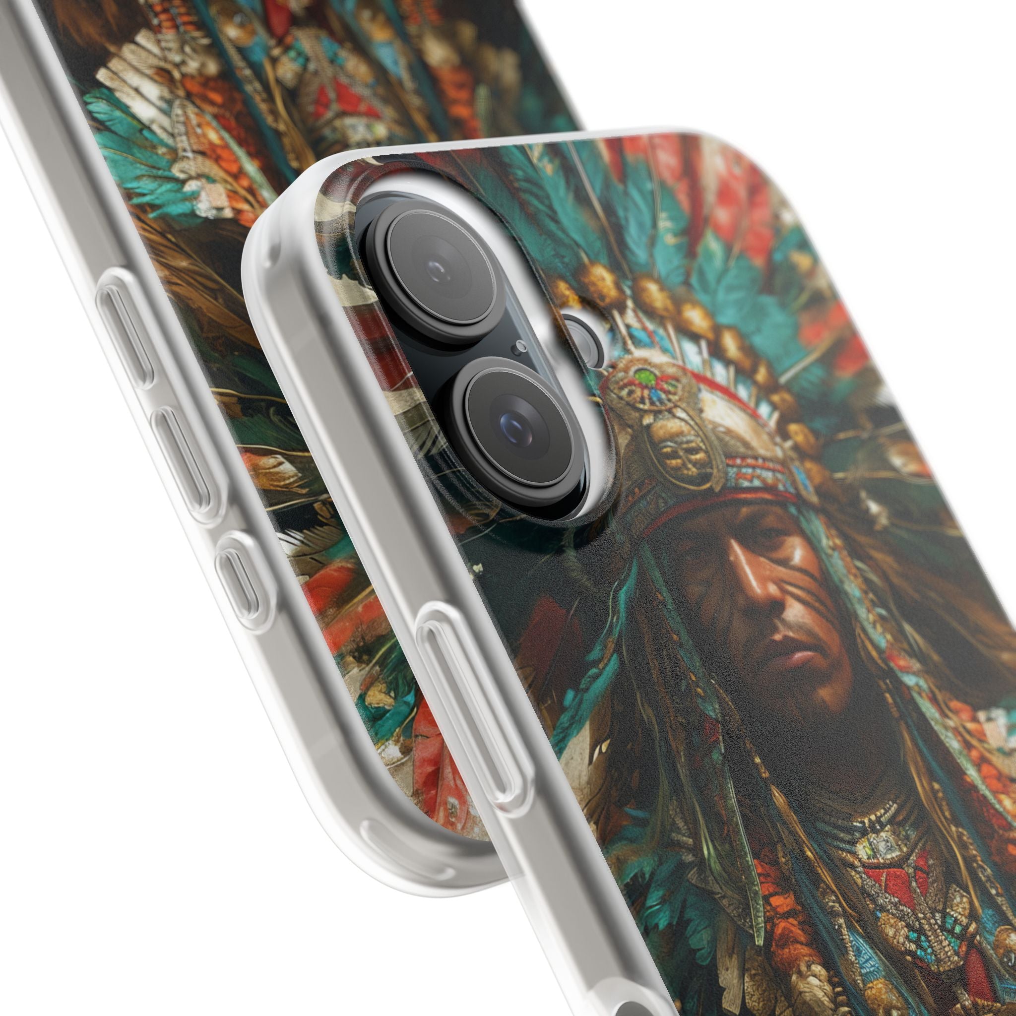 Feathered Majesty iPhone 16 Case - Soft