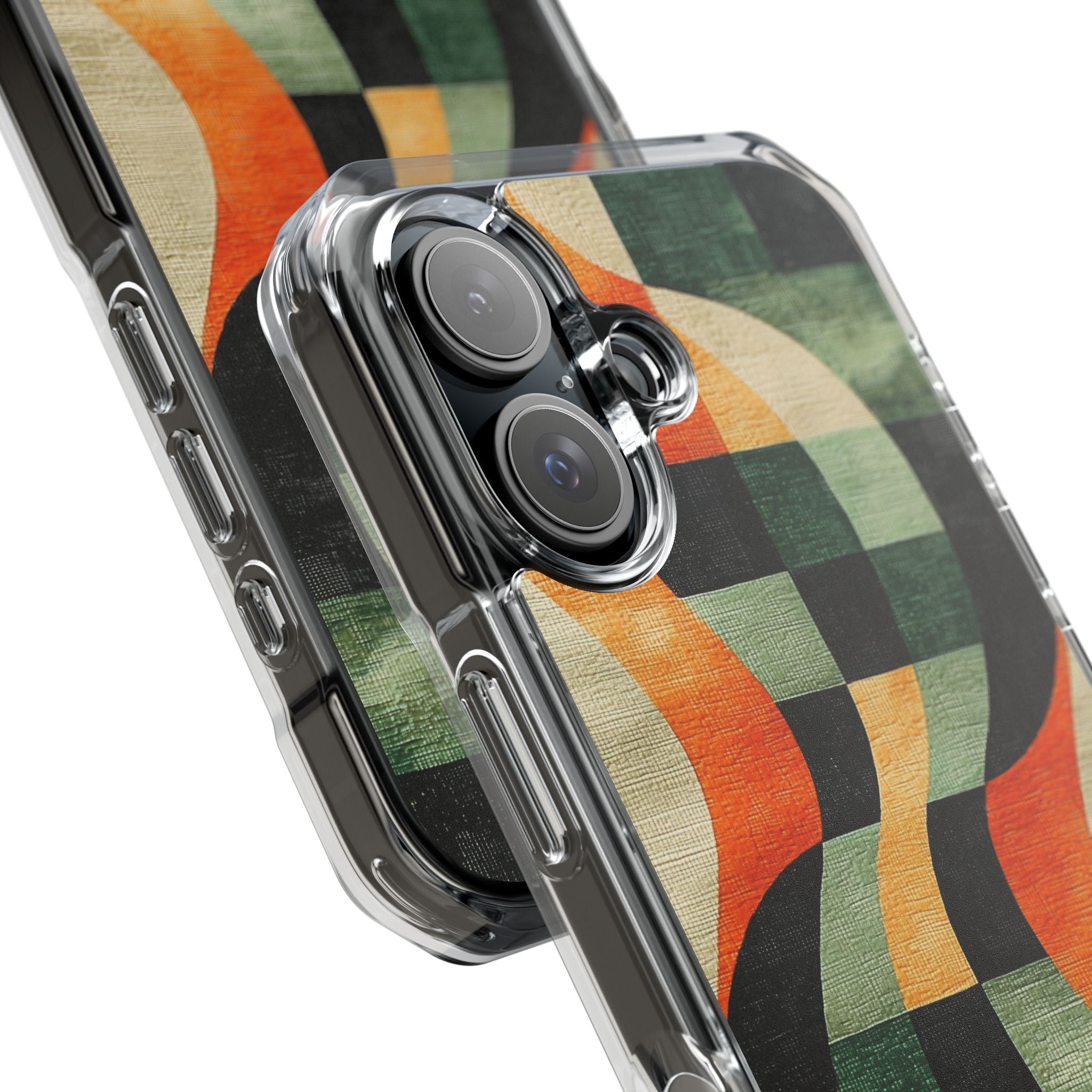 Burnt Orange Curve · Impact Handyhülle für iPhone · Magsafe