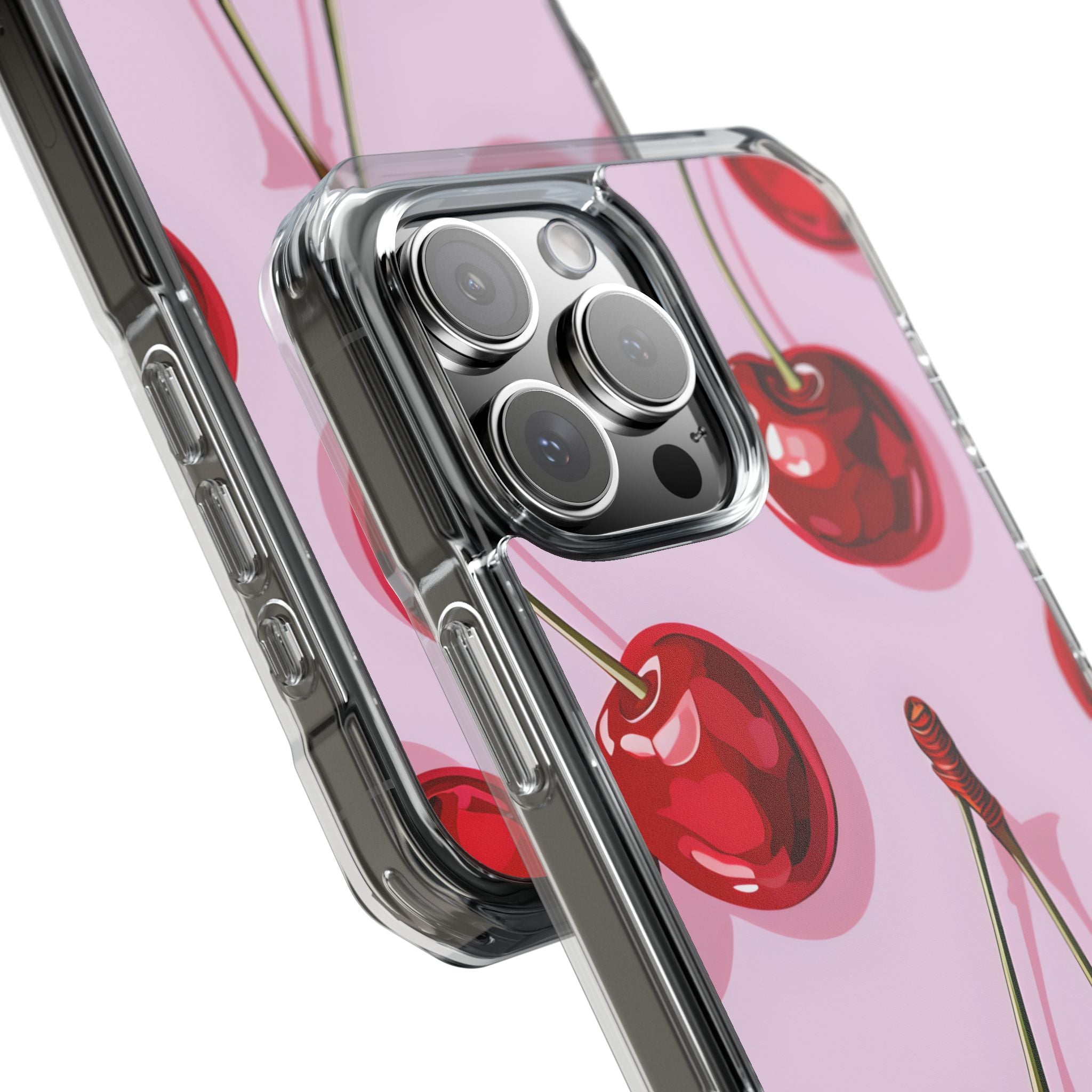 Glossy Cherry Burst iPhone 16 Pro Max Case - Impact - CASE•BOB