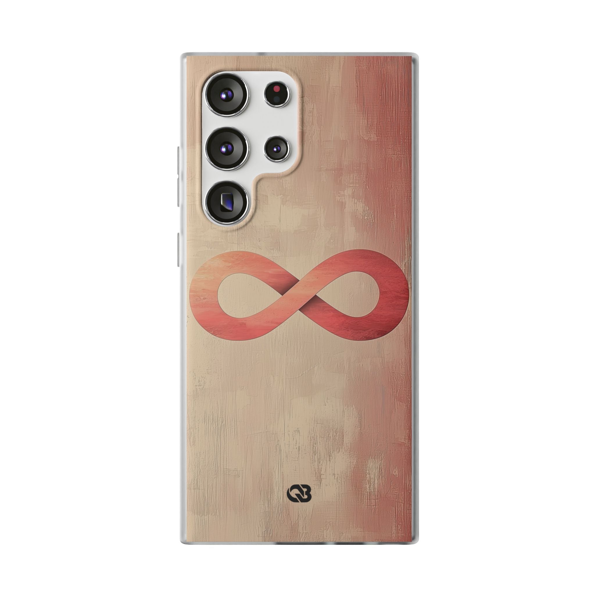 Terracotta Infinity Stroke · Soft Phone Case for Samsung