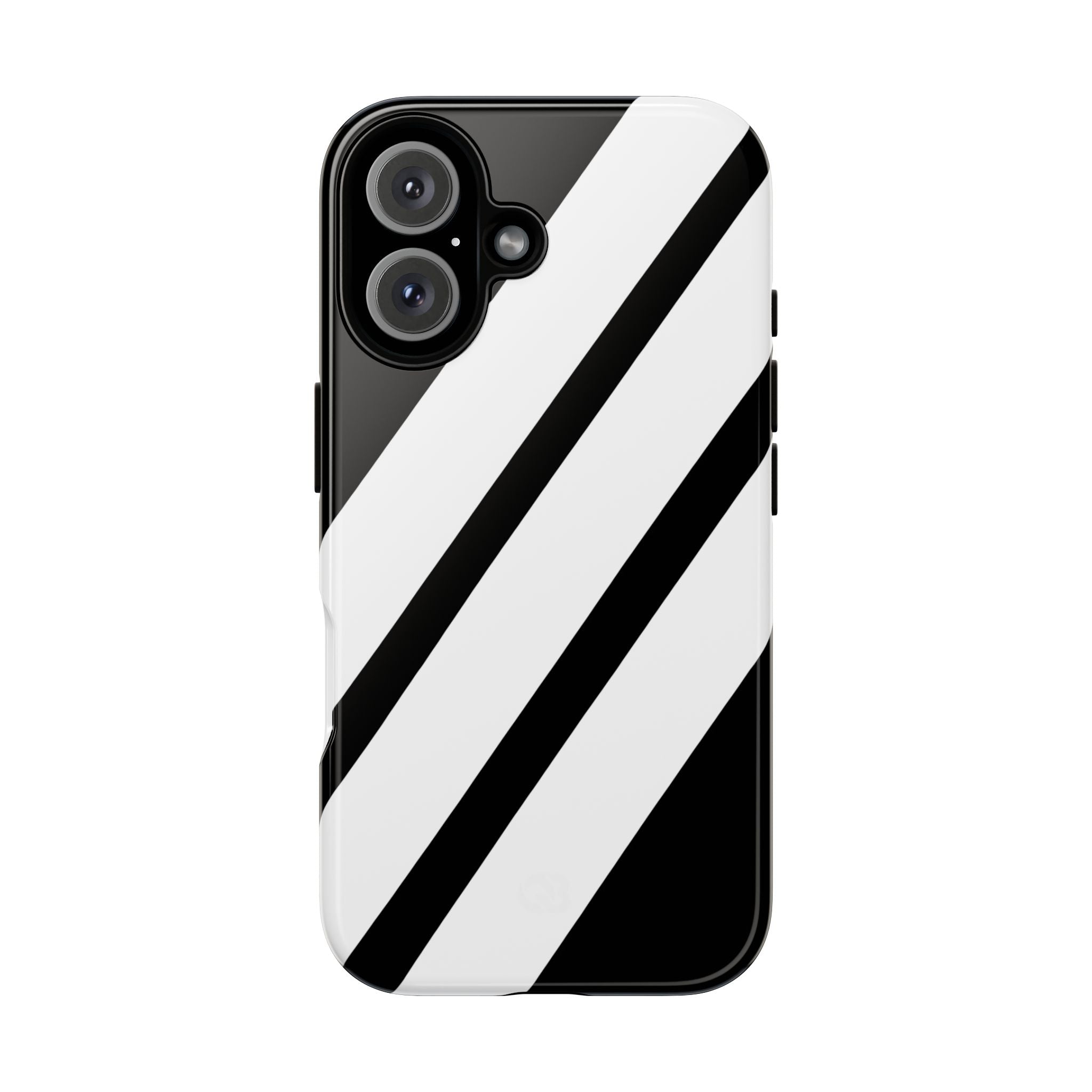 Obsidian White Bars · Tough Telefoncover for iPhone