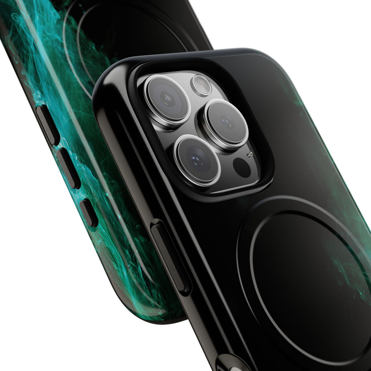 Luminous Plume · Tough 2.0 Magnetic Phone Case for iPhone · Teal