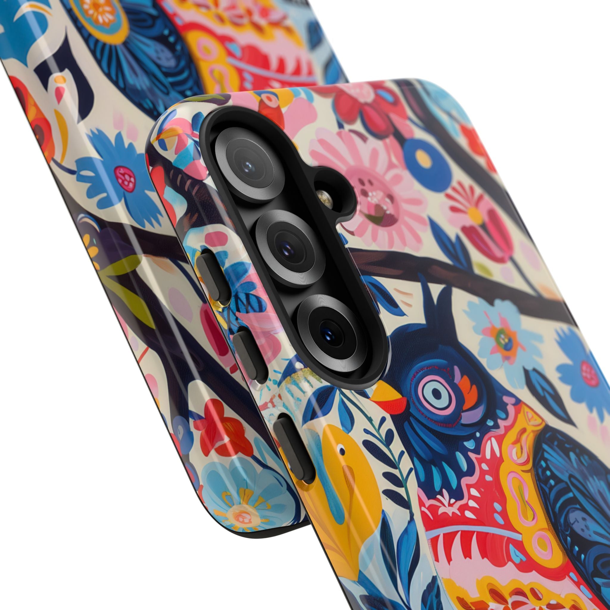 Owl Bloom Samsung S25 Plus Case - Tough