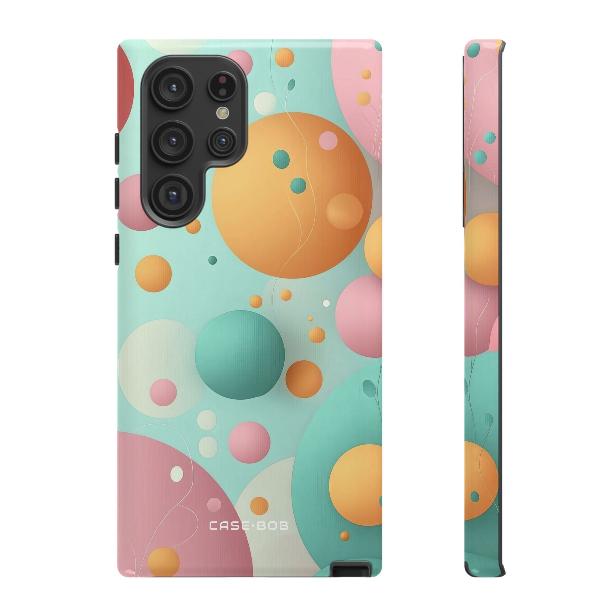 Pastel Circles Samsung S22 Ultra Case - Tough