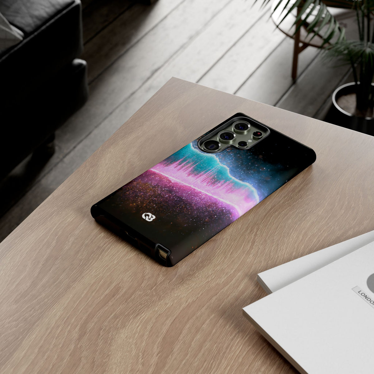 Digital Frequency · Tough Phone Case for Samsung · Pink