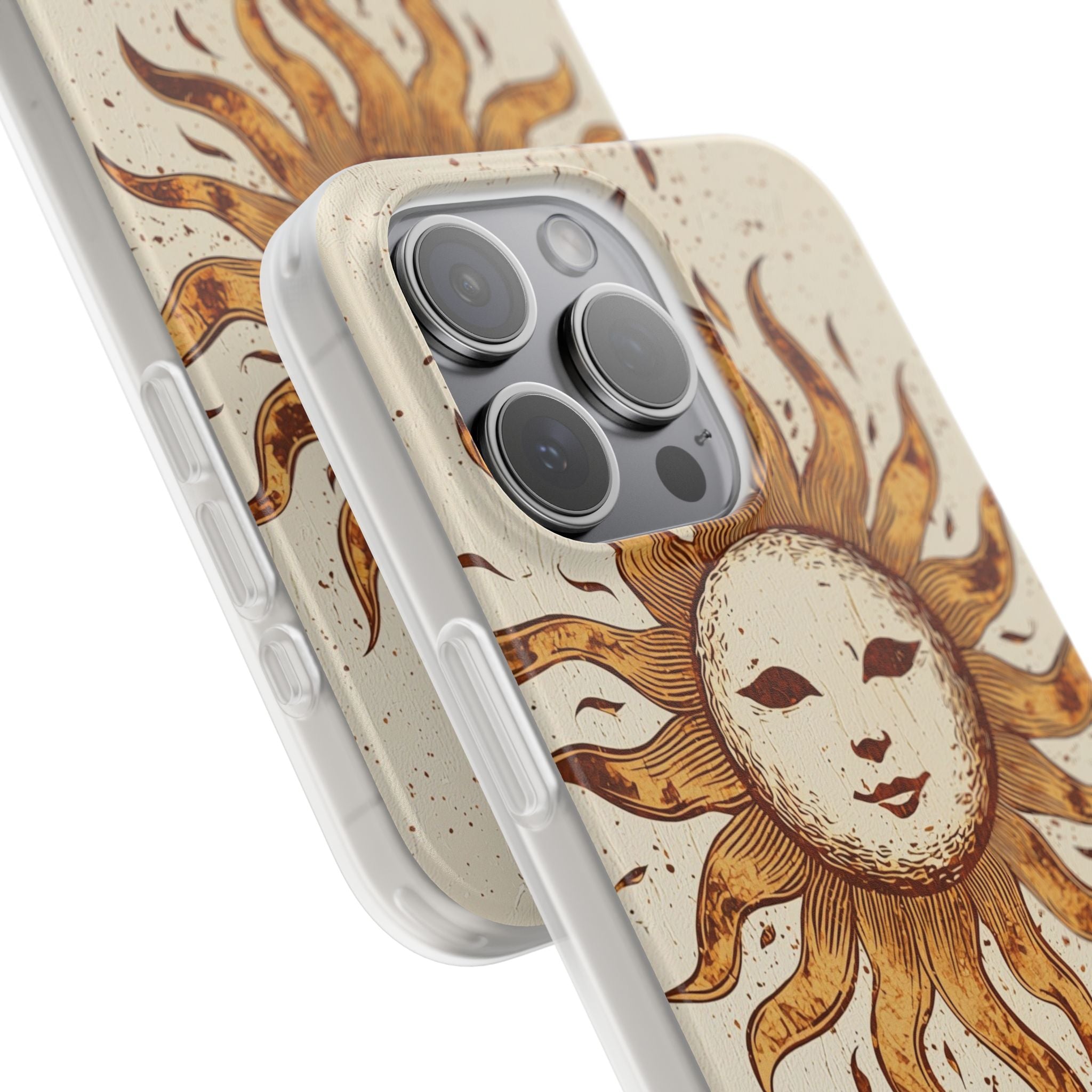 Rustic Solar Mask · Soft Mobilskal för iPhone
