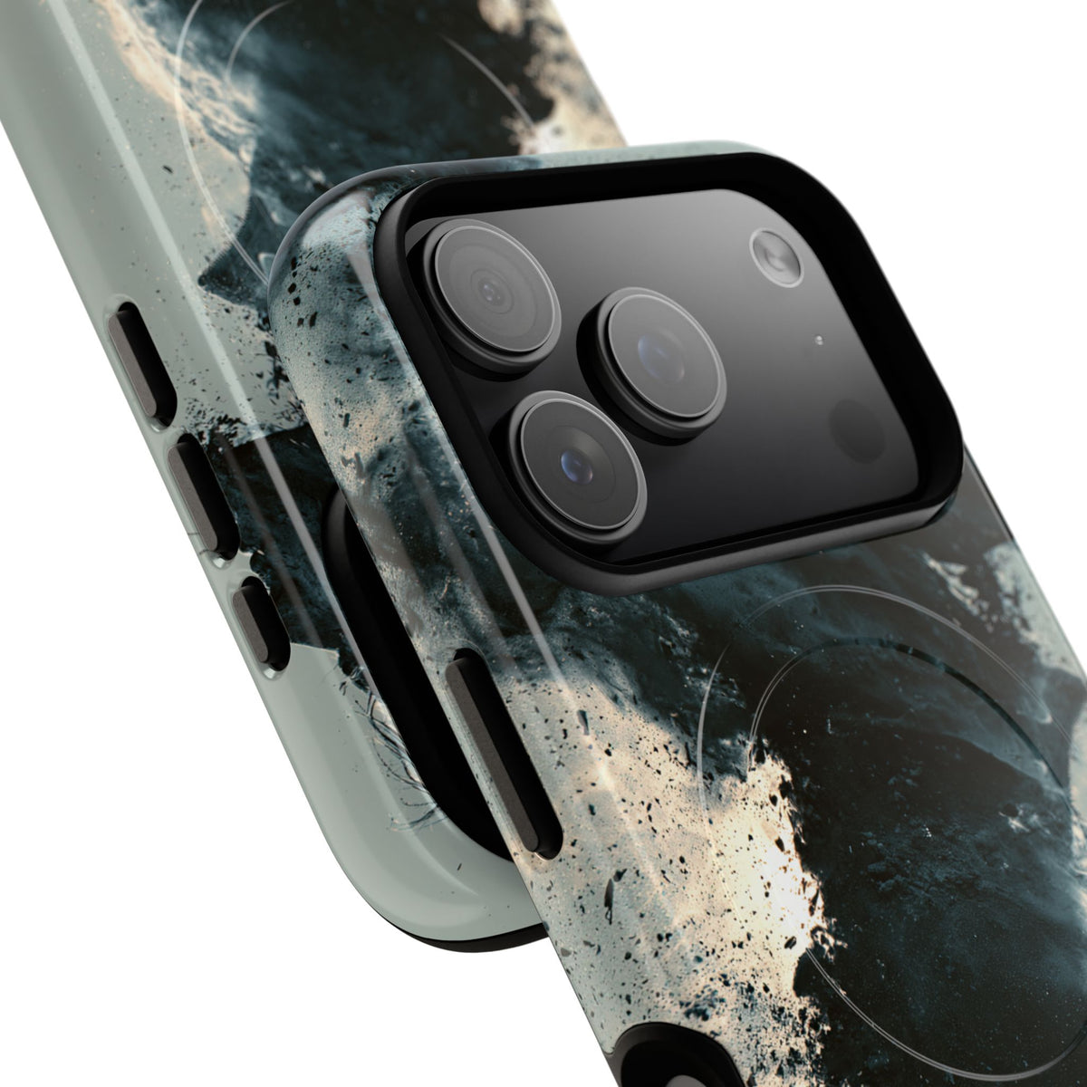 Ashen Dissolution · Tough 2.0 Magnetic Phone Case for iPhone · Black