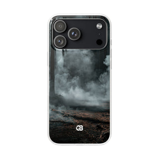 Shadowed Pine Mist · Lite Phone Case for iPhone · Black