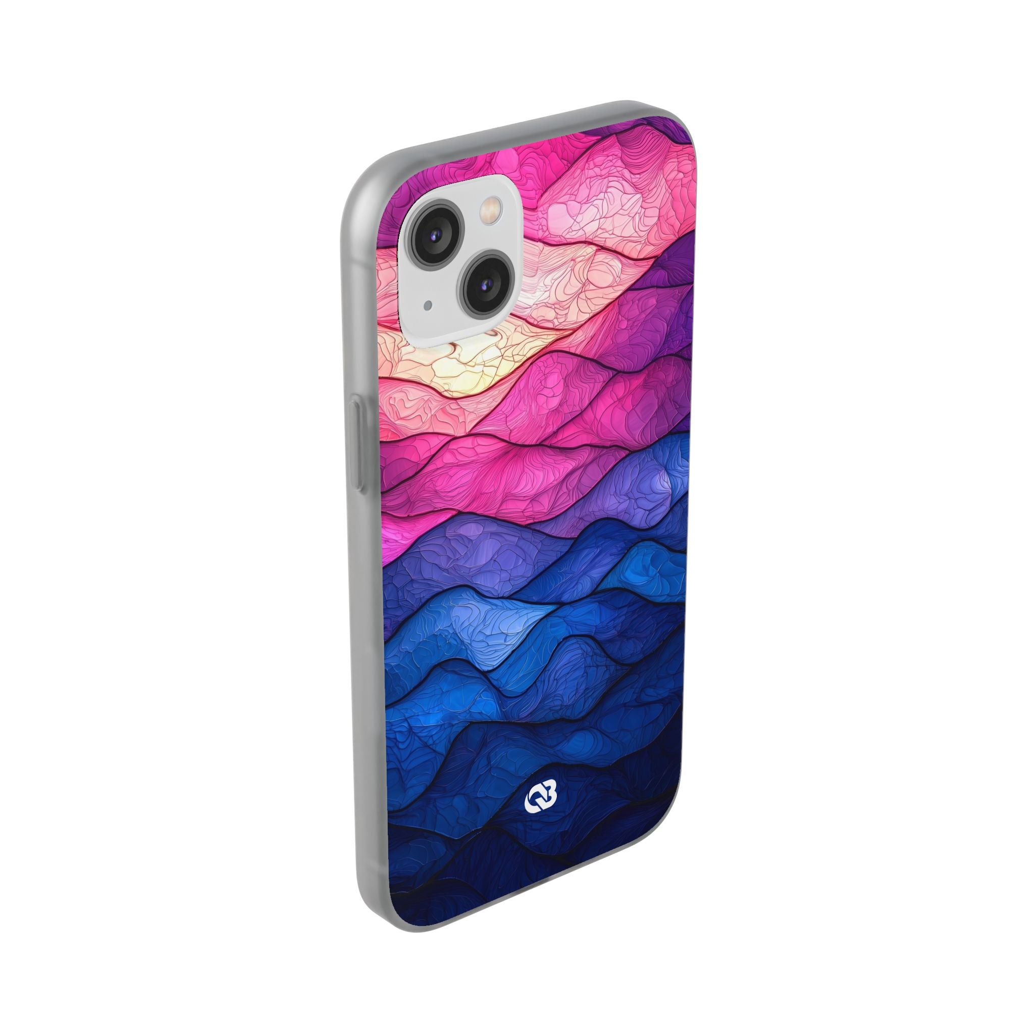 Electric Ridge Flow · Soft Phone Case for iPhone