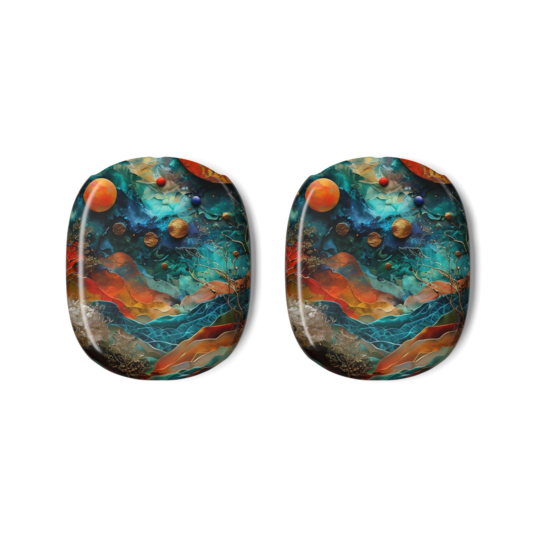 Solar Orbit Oranje - AirPod Max Case