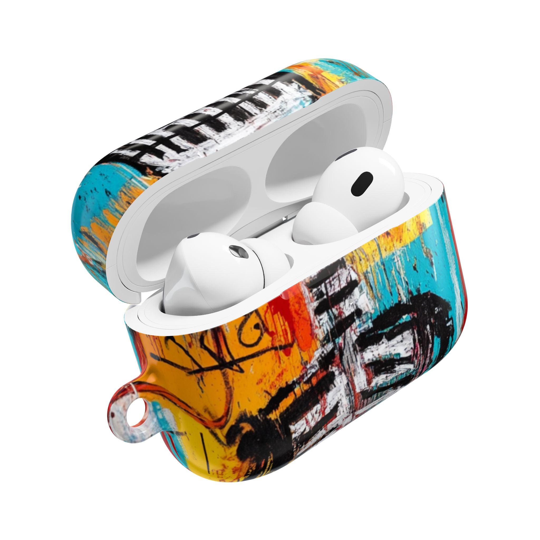 Neon Skull Chaos - AirPods Case