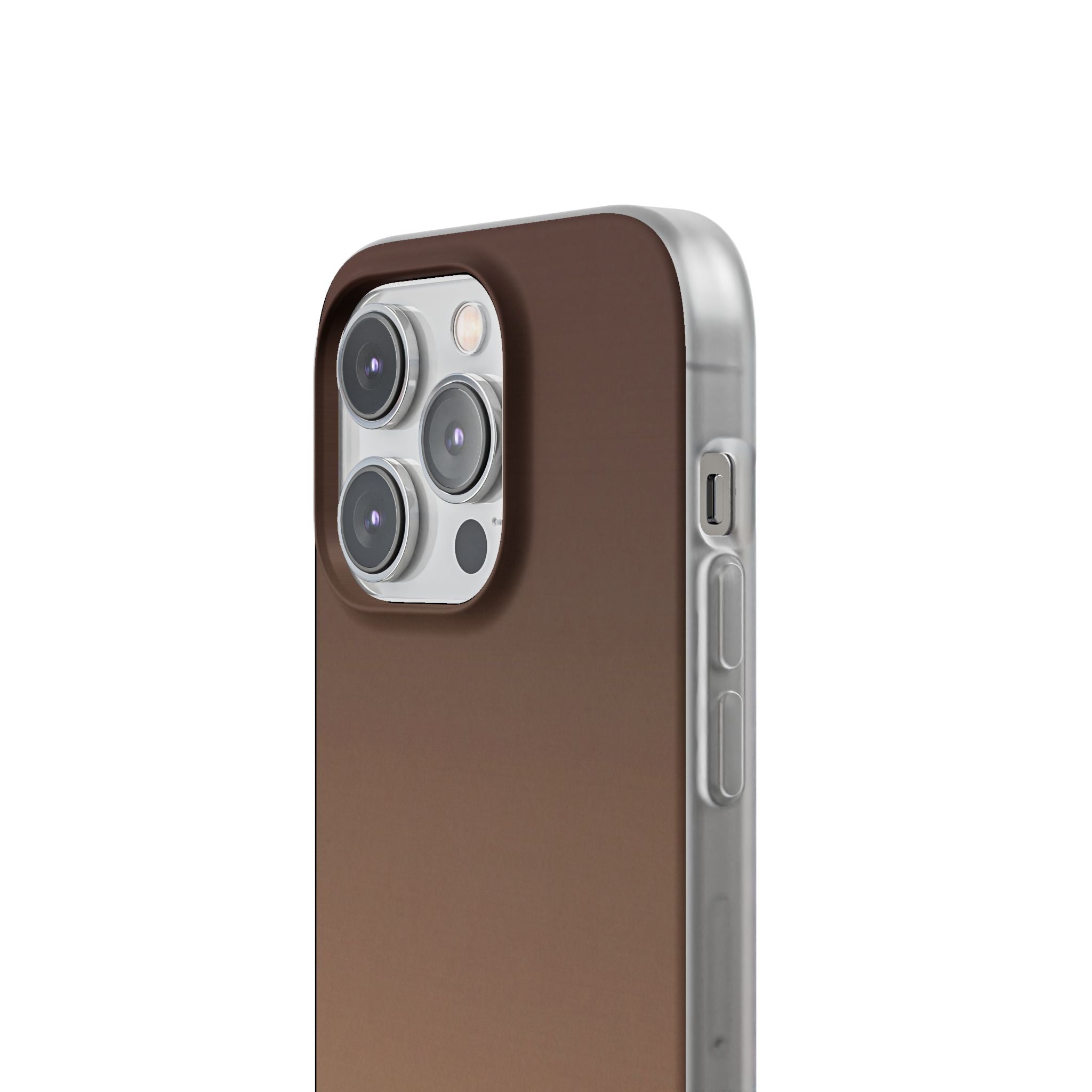 Brown Lite Phone Case for iPhone - Smoked Caramel Fade