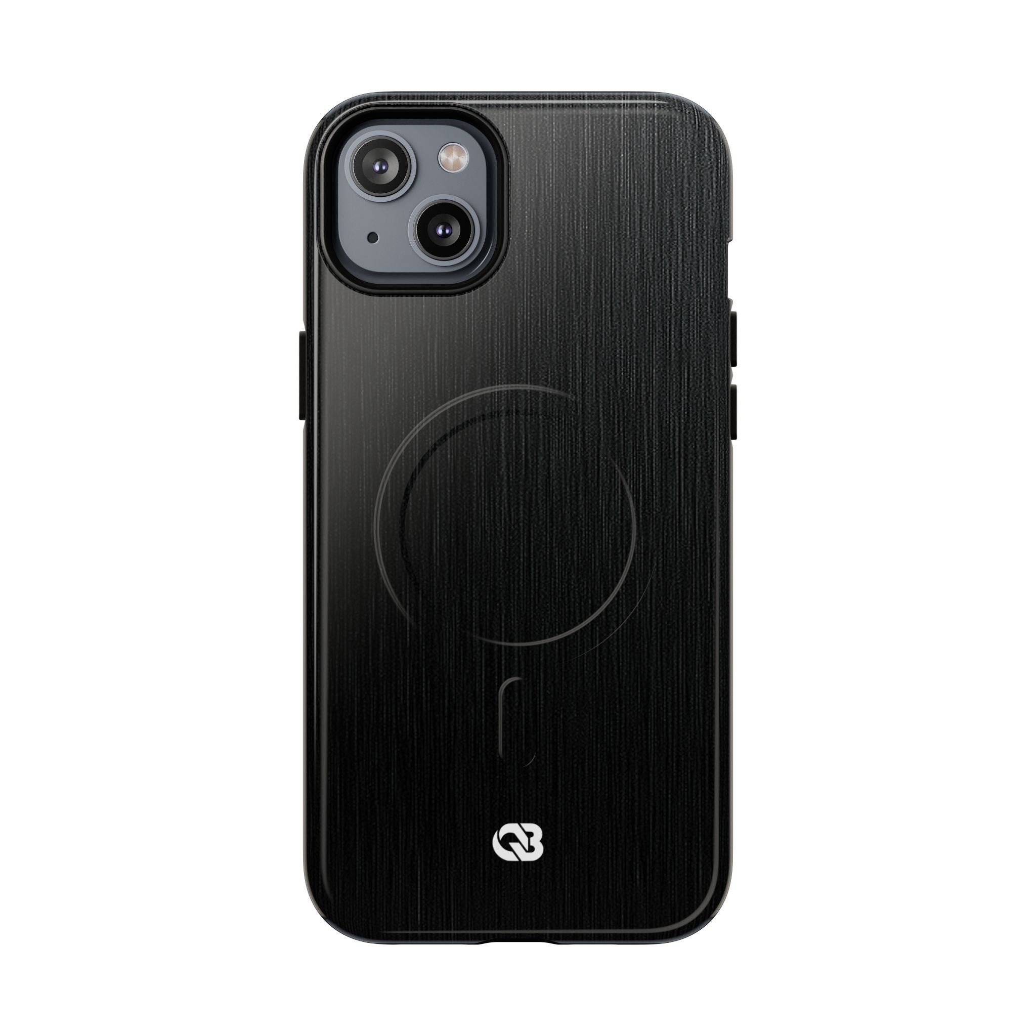 Black Tough 2.0 Magsafe Phone Case for iPhone - Brushed Obsidian Slate