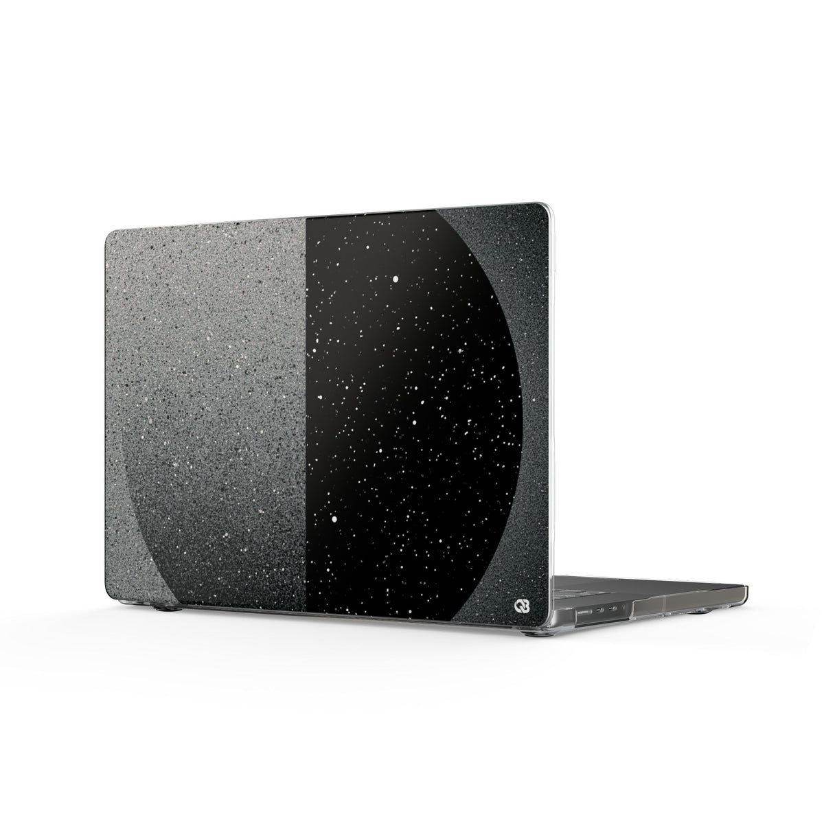 Orbital Eclipse · Clear Hard Case for MacBook · Black