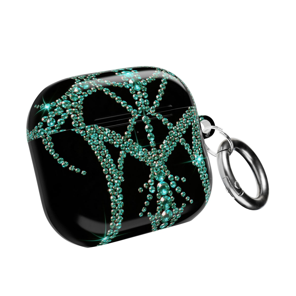 Teal Cyber Sigil · Hard Case for AirPods & AirPods Pro · Teal