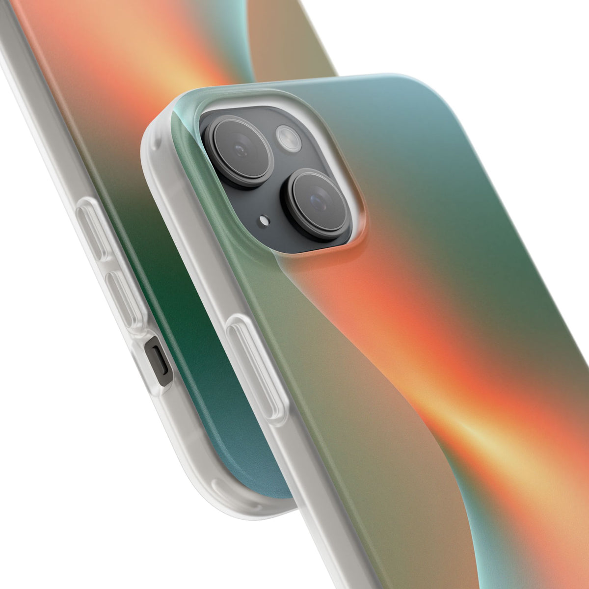 Radiant Contour · Lite Phone Case for iPhone · Orange