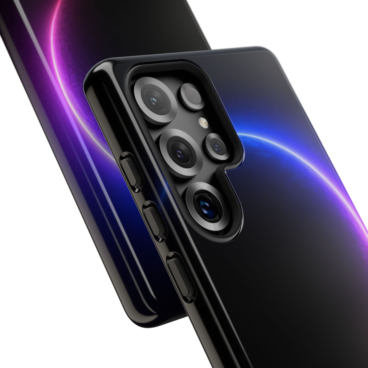 Luminous Eclipse · Tough Phone Case for Samsung · Black