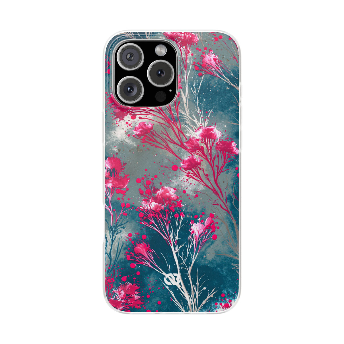 Cyber Blossom · Lite Phone Case for iPhone · Teal
