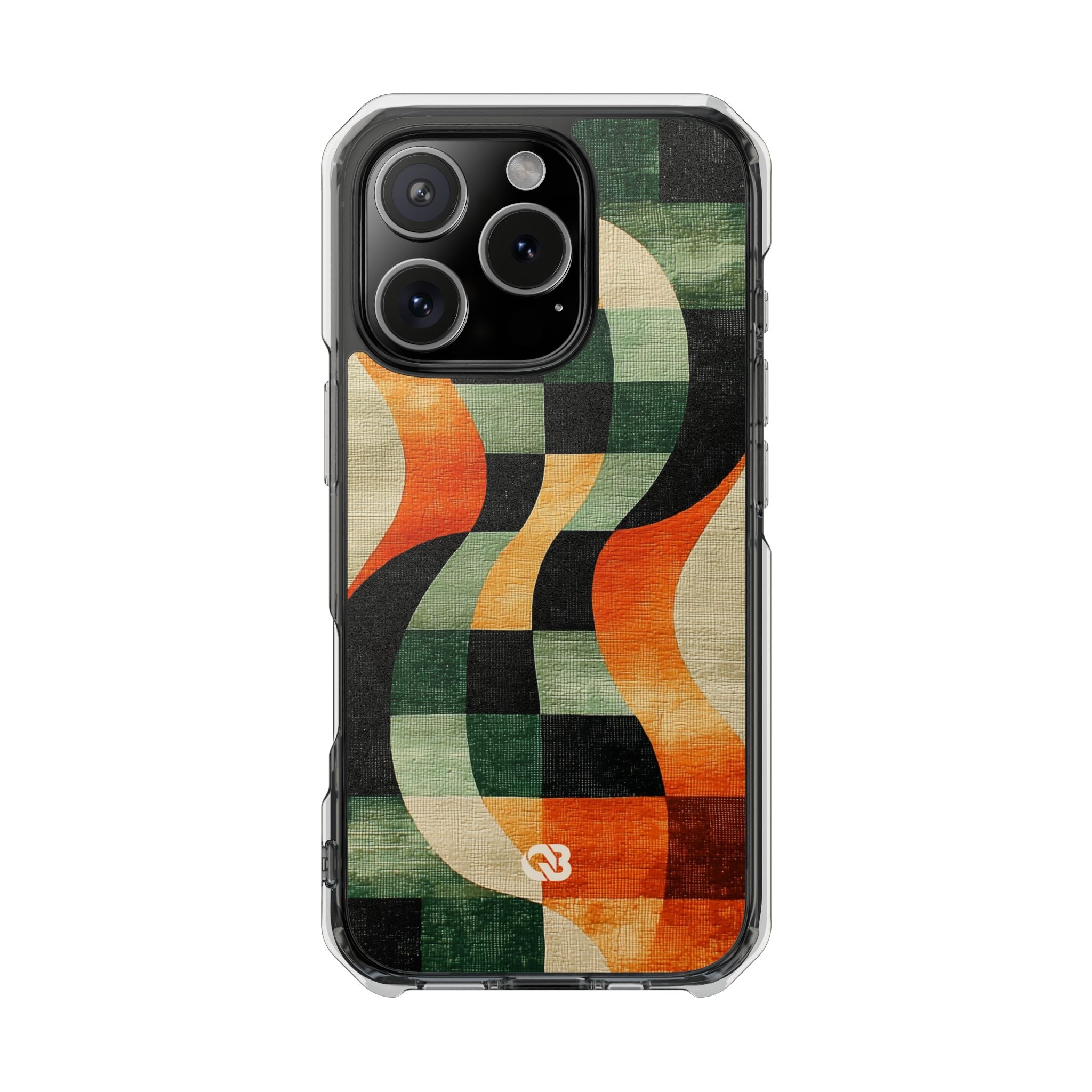 Burnt Orange Curve · Impact Handyhülle für iPhone · Magsafe