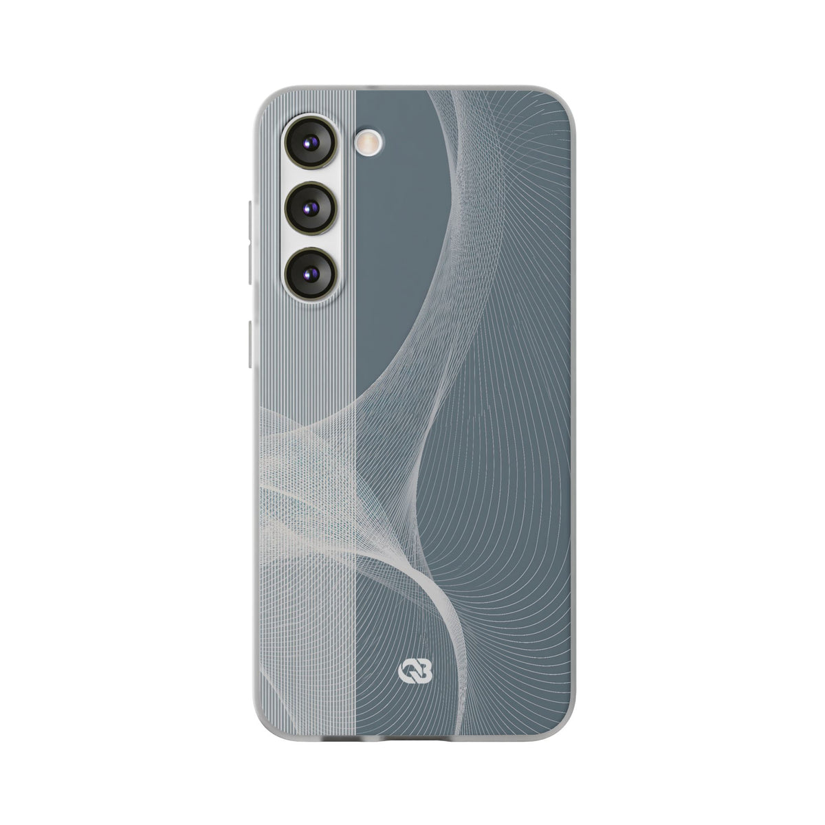 Slate Contour Drift · Lite Phone Case for Samsung · Grey