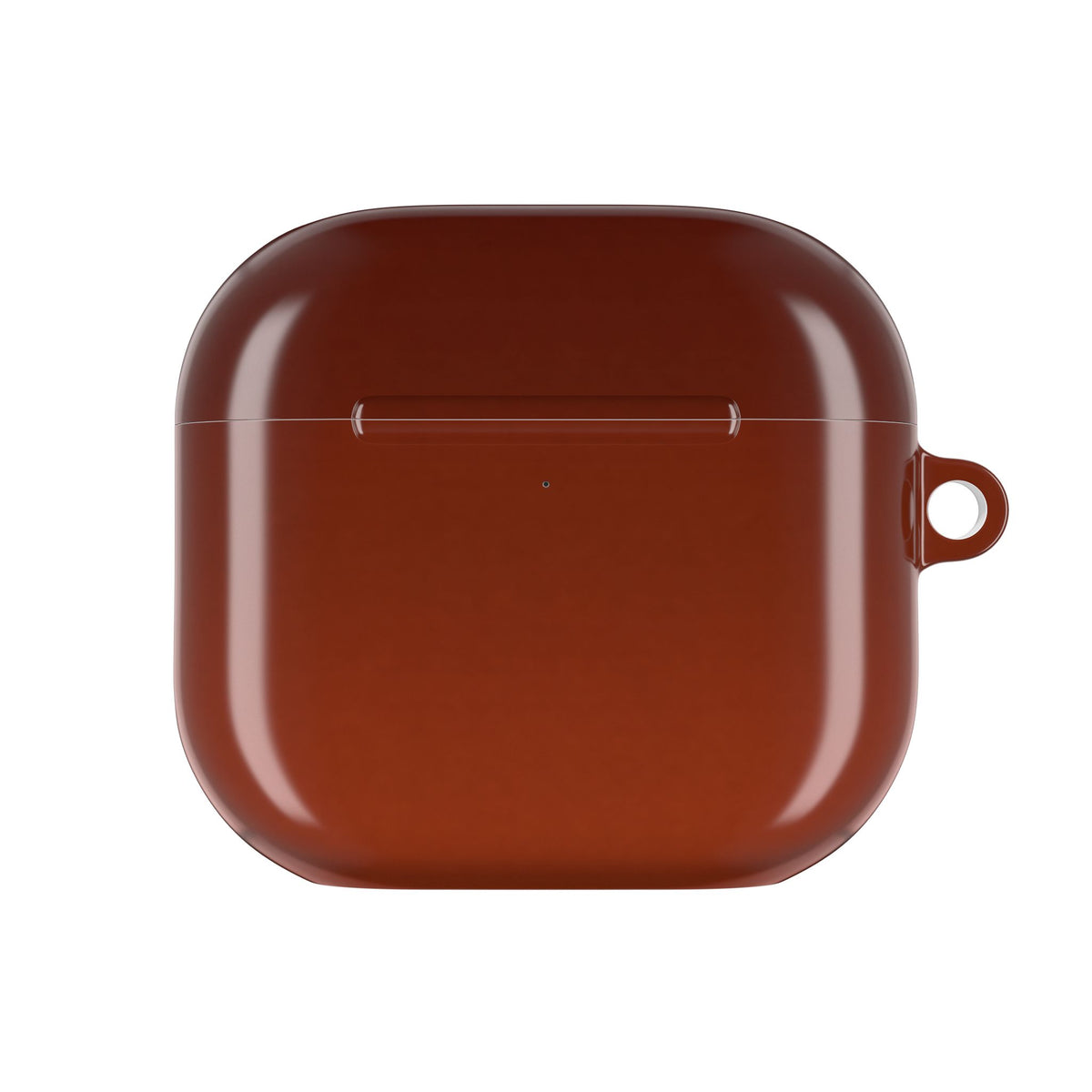 Burnt Amber Spectrum · Hard Case for AirPods & AirPods Pro · Orange