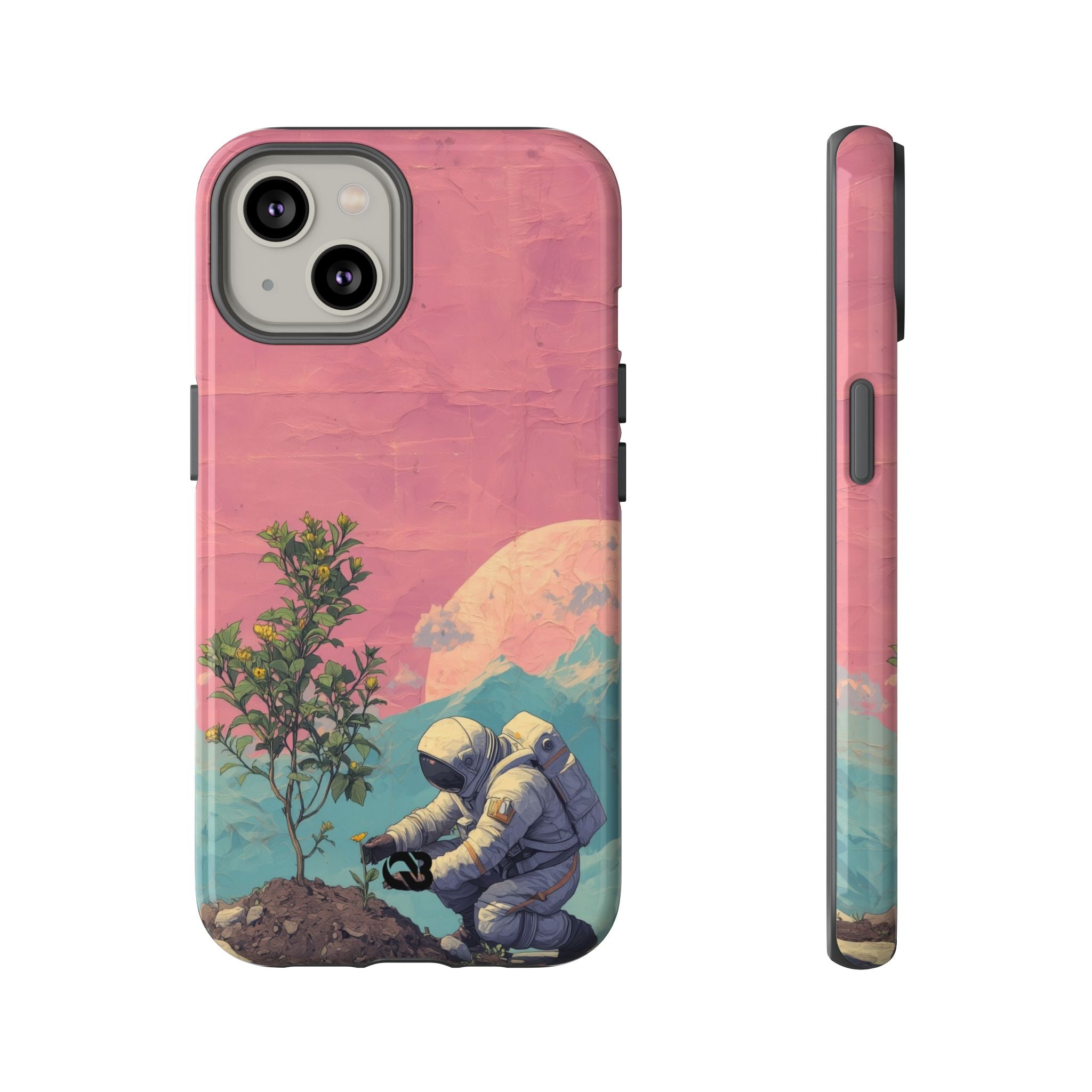 Lunar Pastel Bloom · Tough Phone Case for iPhone