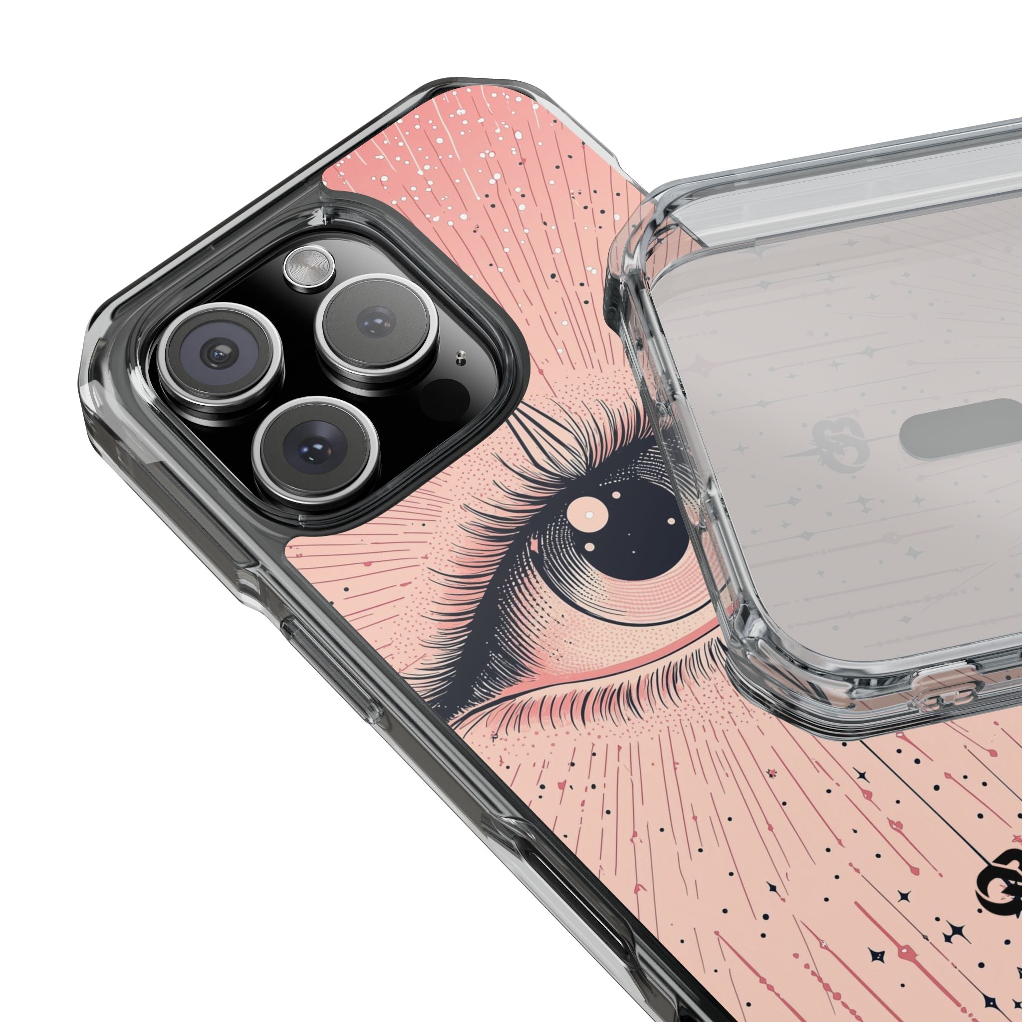 Obsidian Cosmic Gaze · Impact etui na telefon dla iPhone · MagSafe