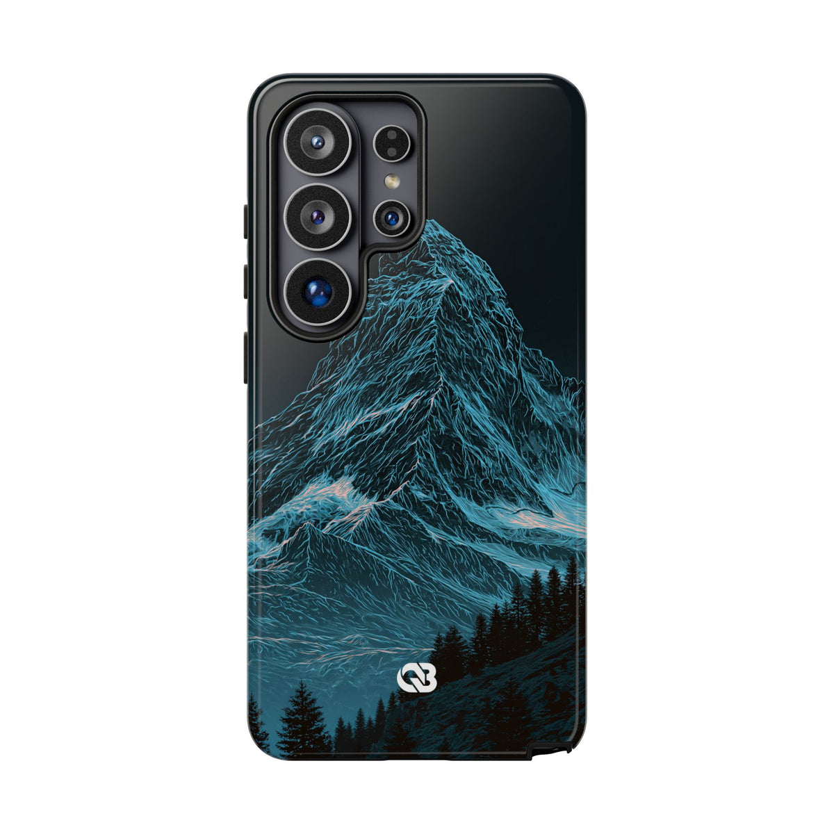 Glacial Alpine Peak · Tough Phone Case for Samsung · Blue