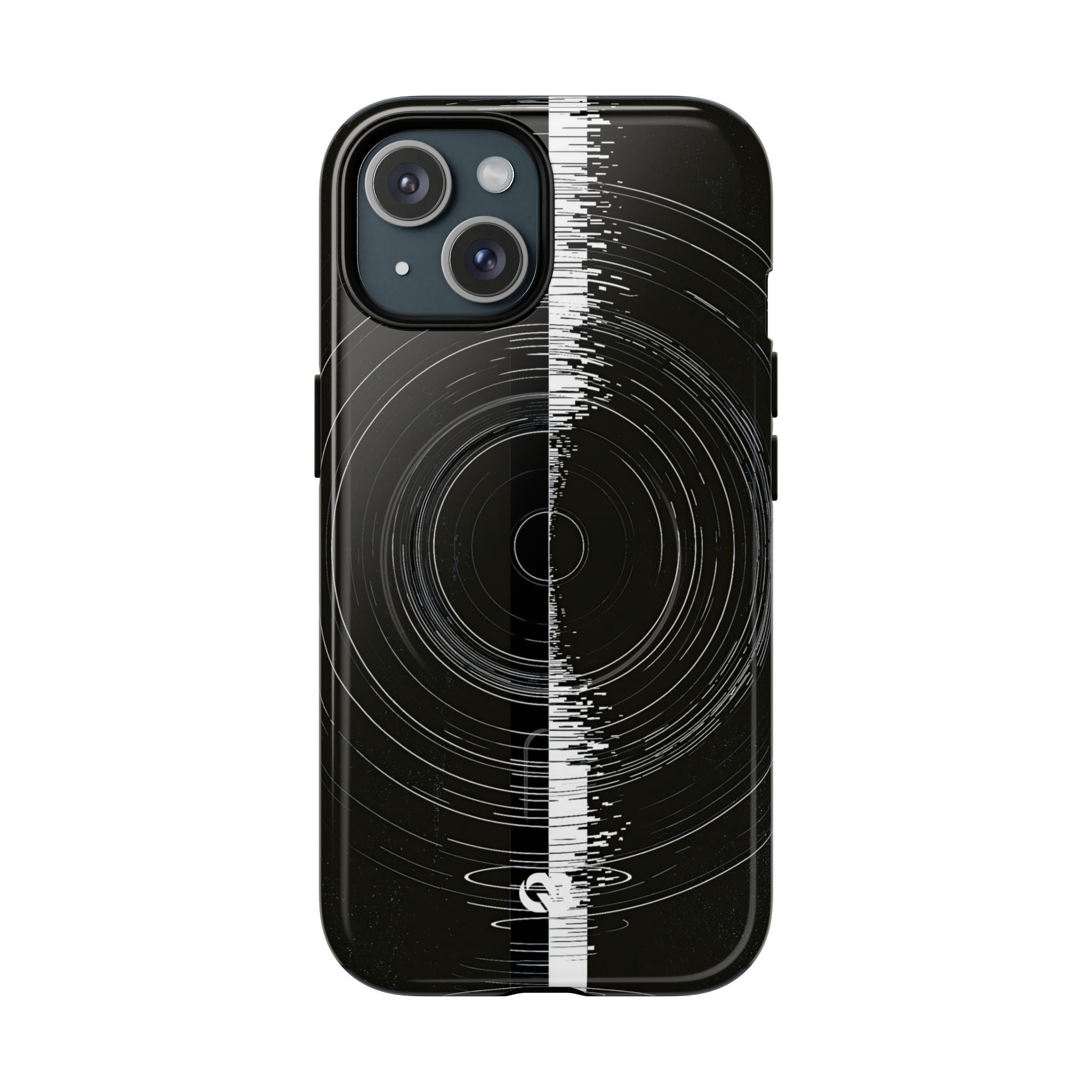 Black Tough 2.0 Magsafe Phone Case for iPhone - Obsidian Orbital Signal