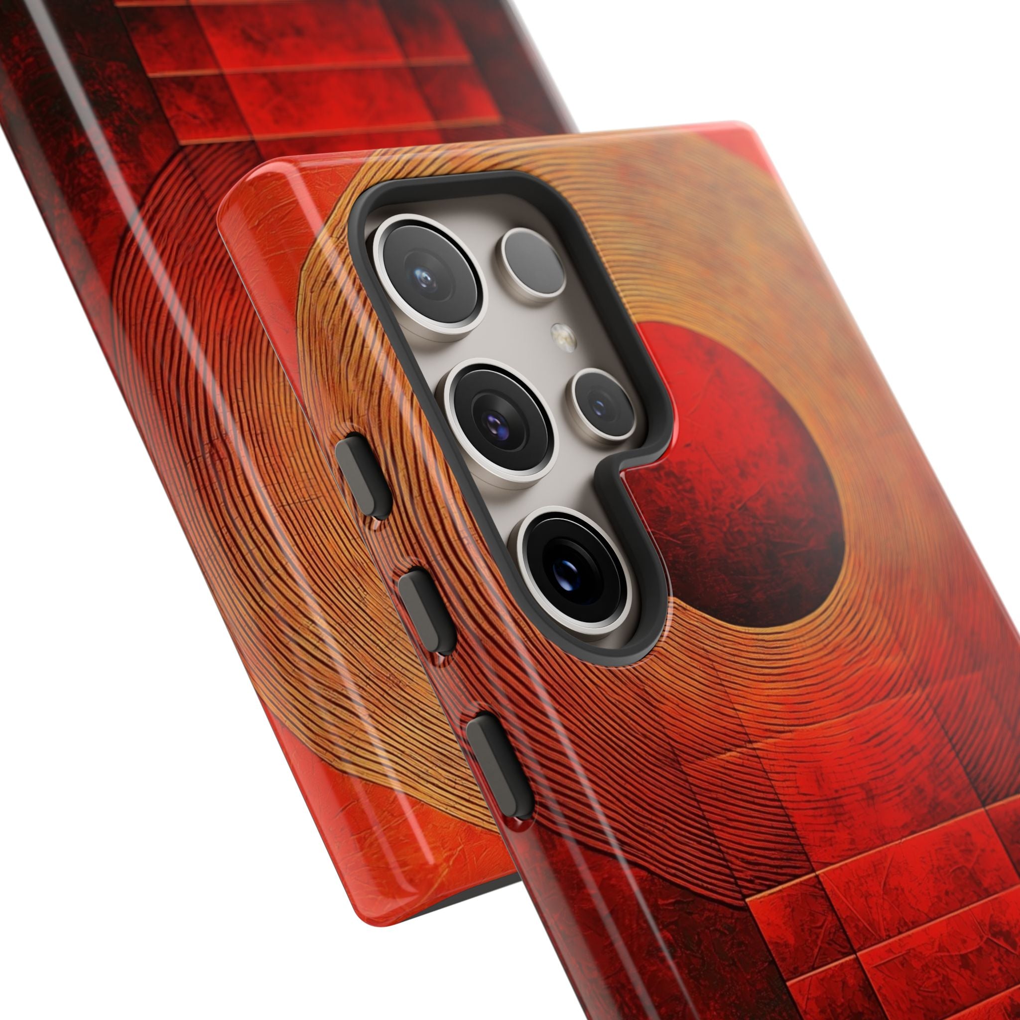 Crimson Orbit Samsung S24 Ultra - Kova suojakotelo