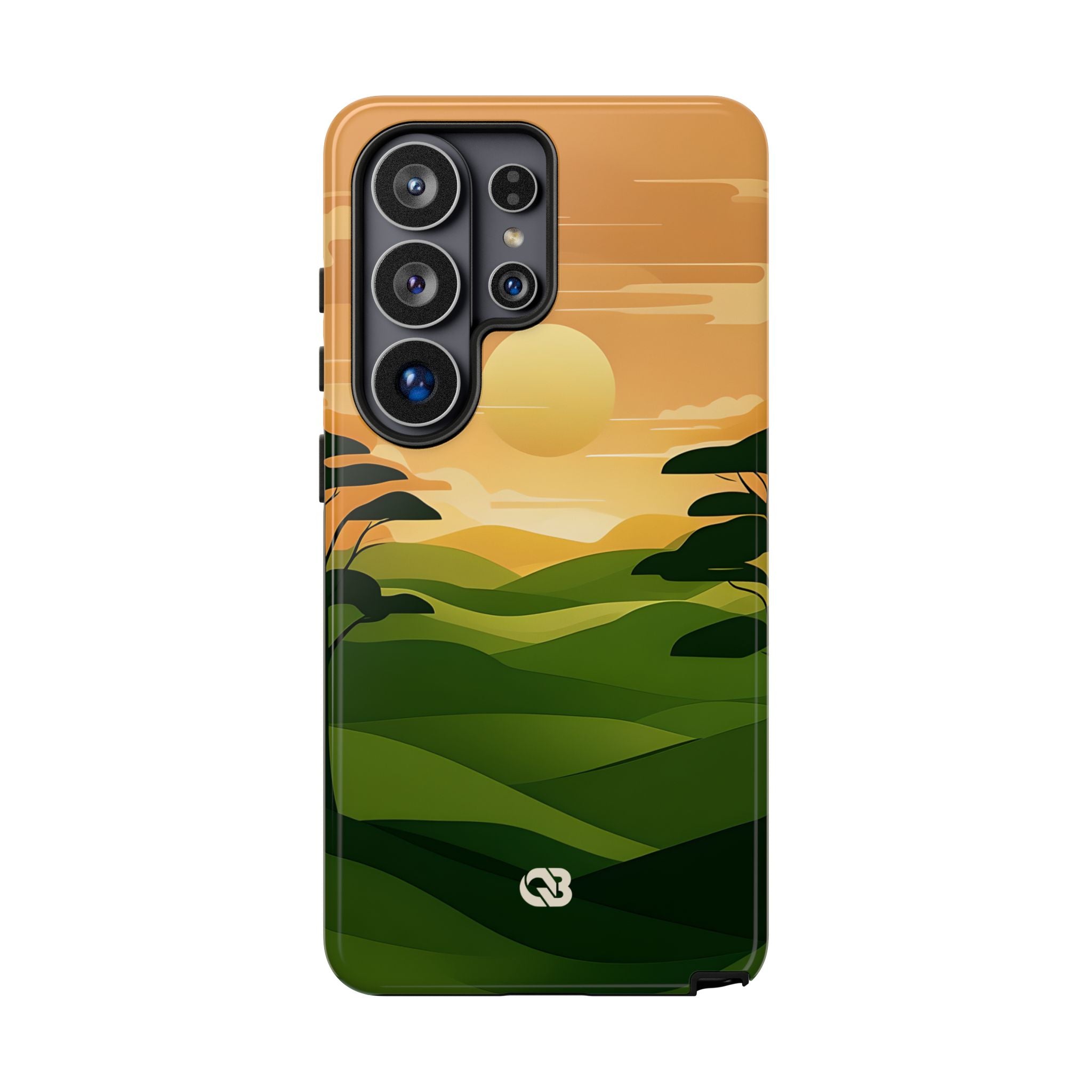 Verdant Horizon Sun · Tough Coque de téléphone pour Samsung