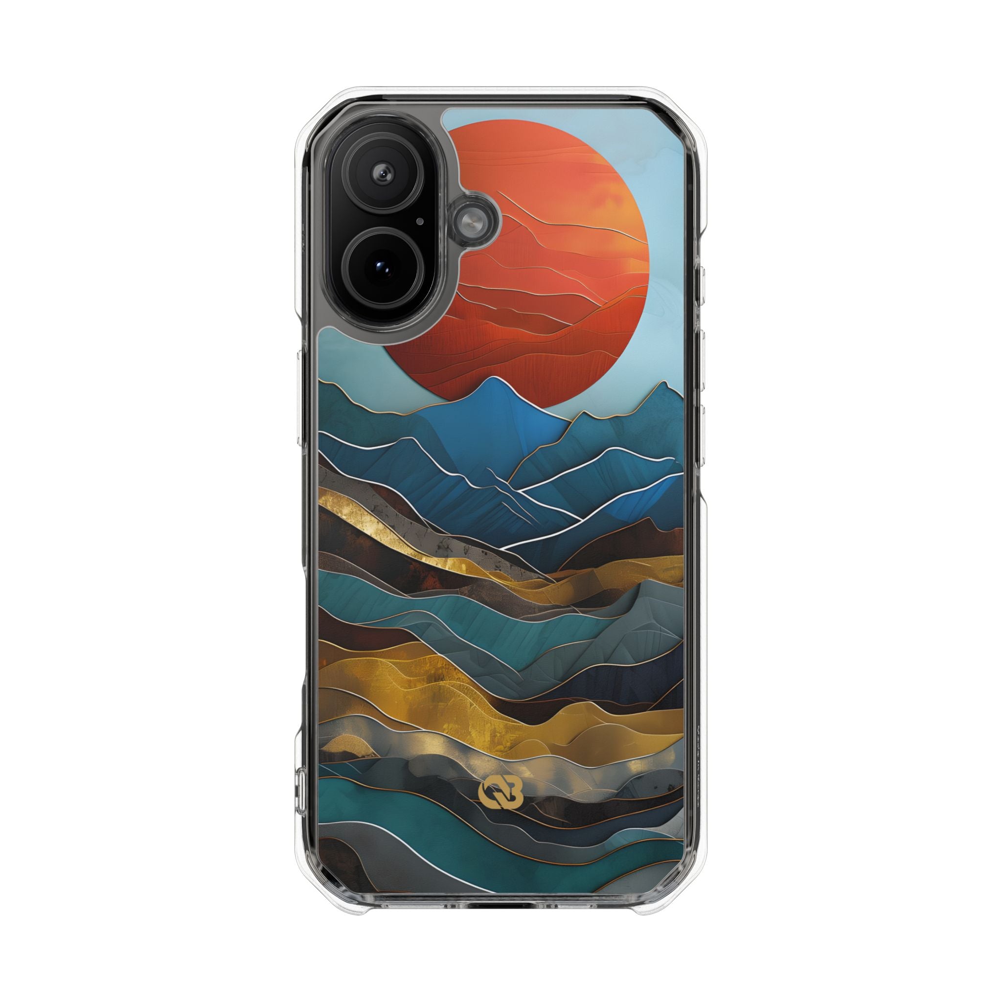 Molten Sun Peaks · Impact Phone Case for iPhone · Magsafe