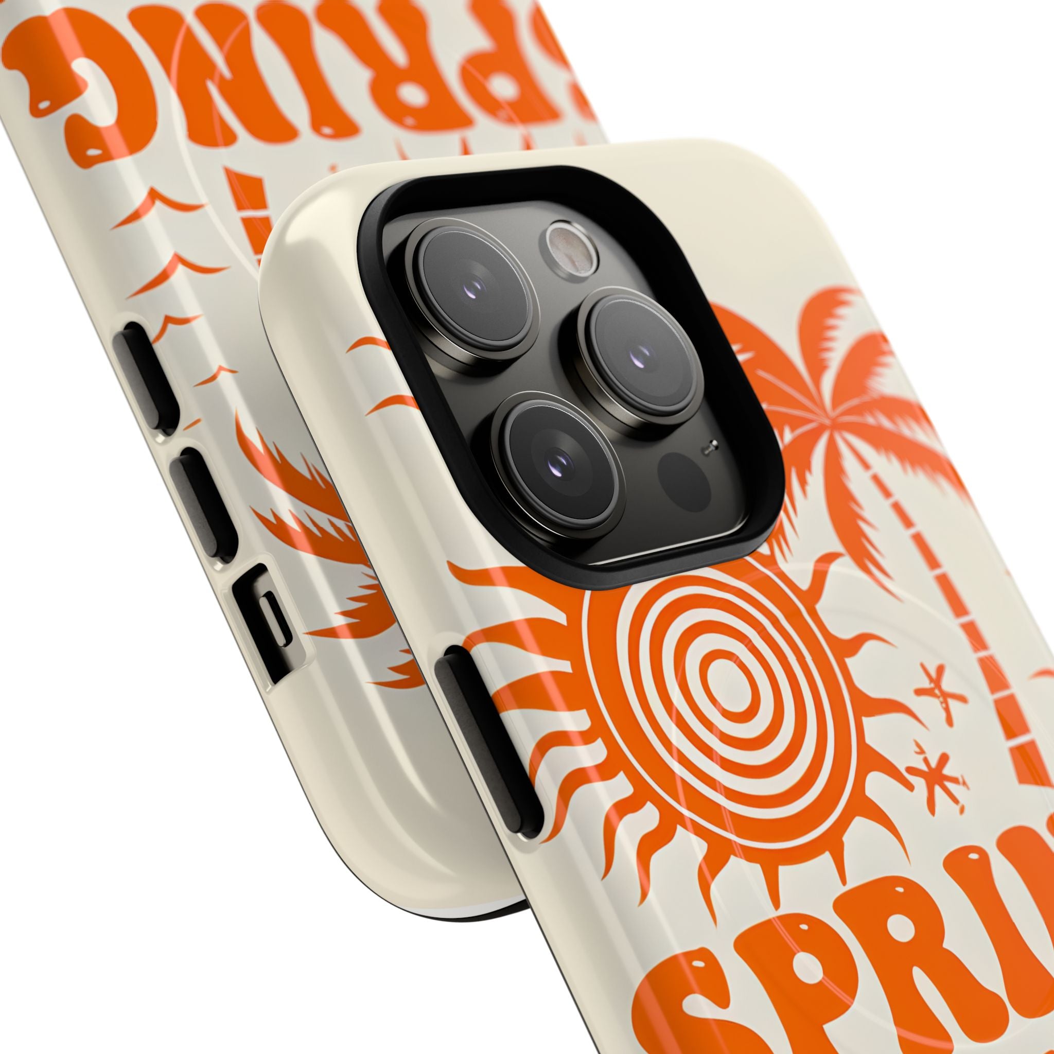 Retro Orange Tide · Tough+ Phone Case for iPhone · Magsafe