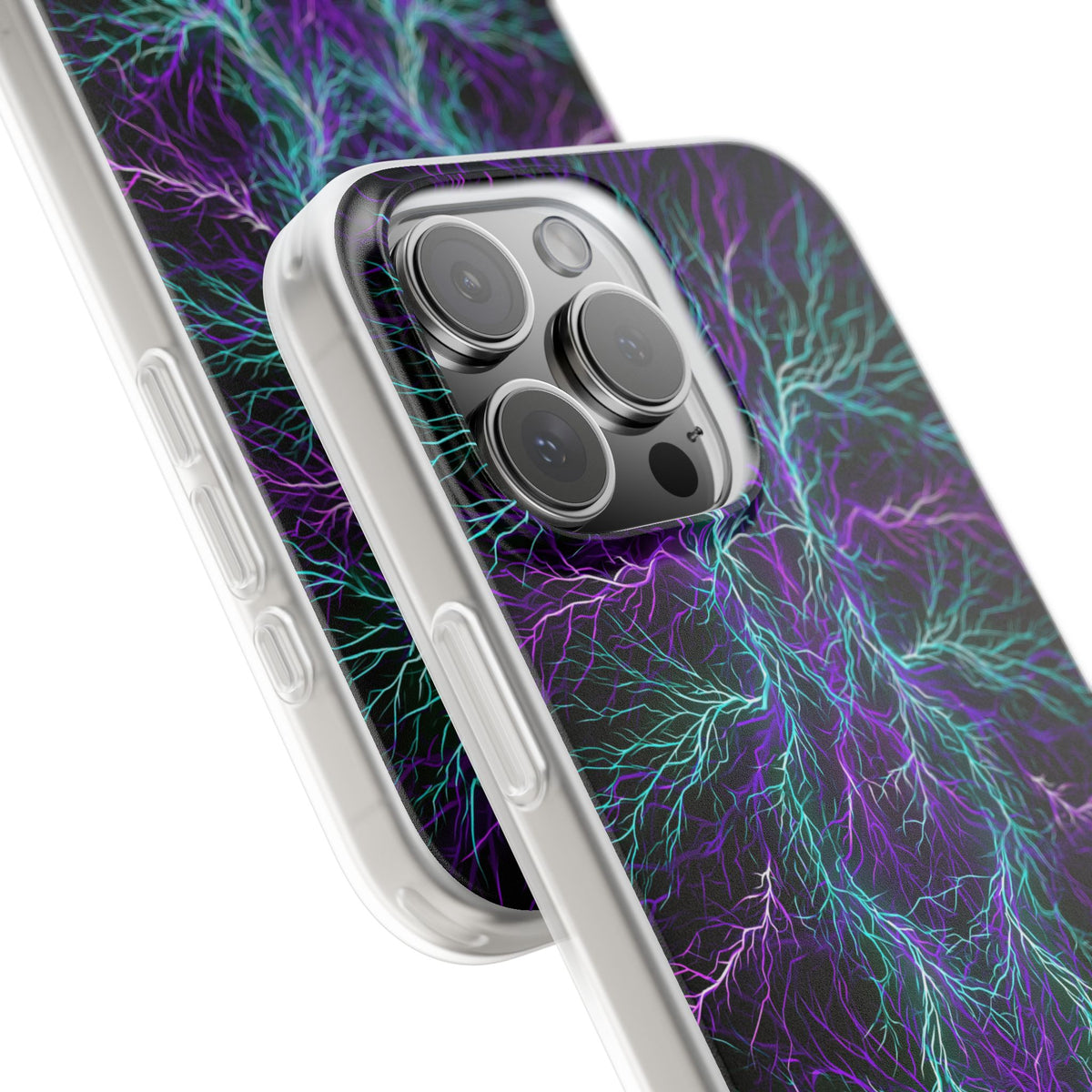 Electric Plasma Arbor · Lite Phone Case for iPhone · Purple