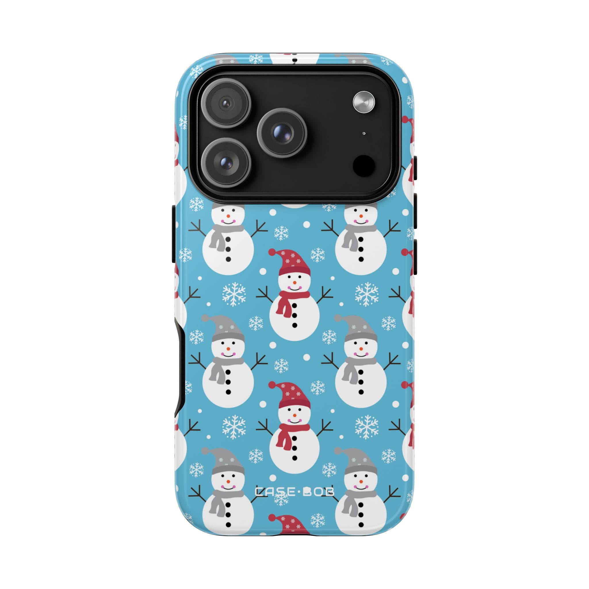 Snowman Parade iPhone 17 Pro Case - Tough - CASE•BOB