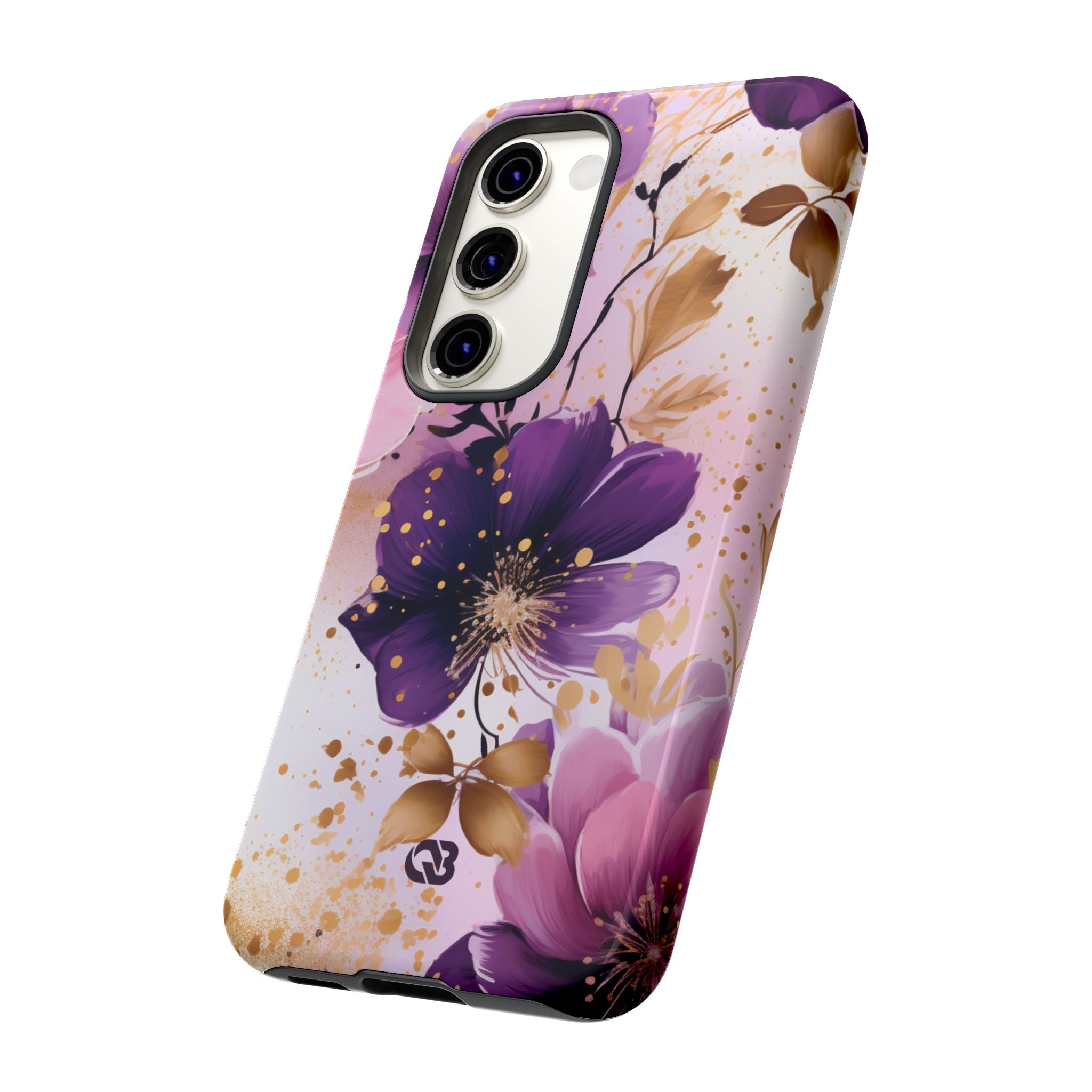 Gilded Violet Bloom · Tough Phone Case for Samsung