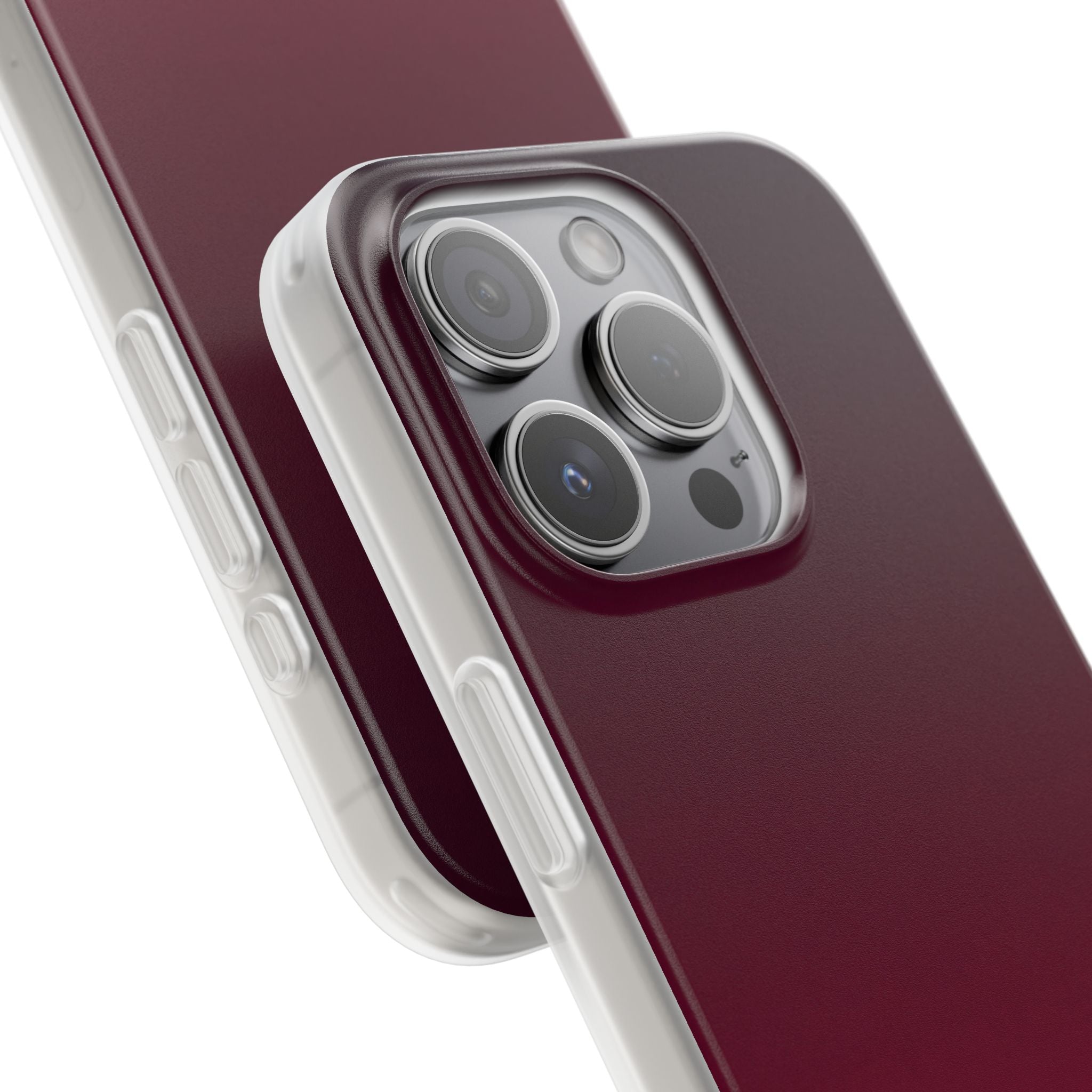 Red Lite Phone Case for iPhone - Deep Sangria Gradient