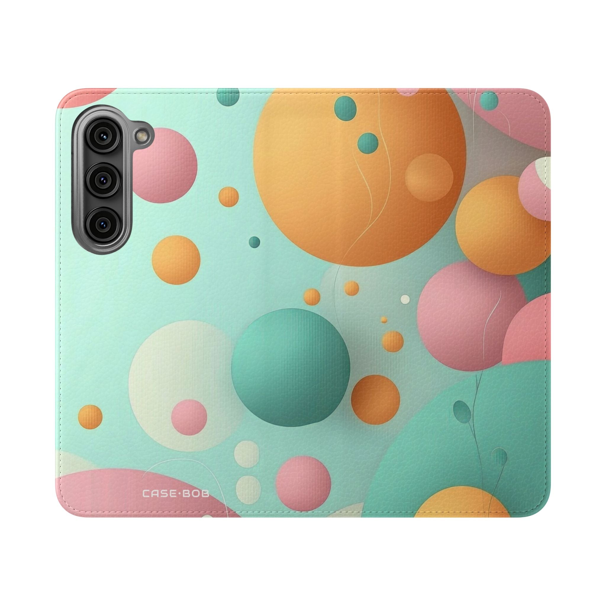 Pastel Circles Flow - Samsung S23 Case - Wallet