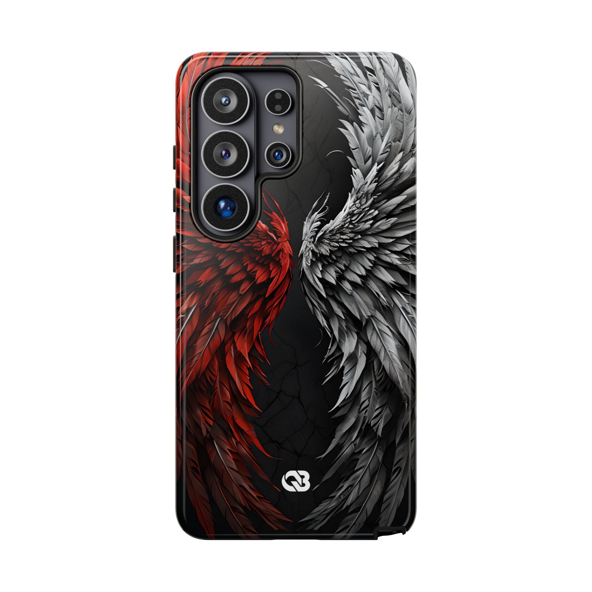 Split Crimson Wing · Tough Handyhülle für Samsung