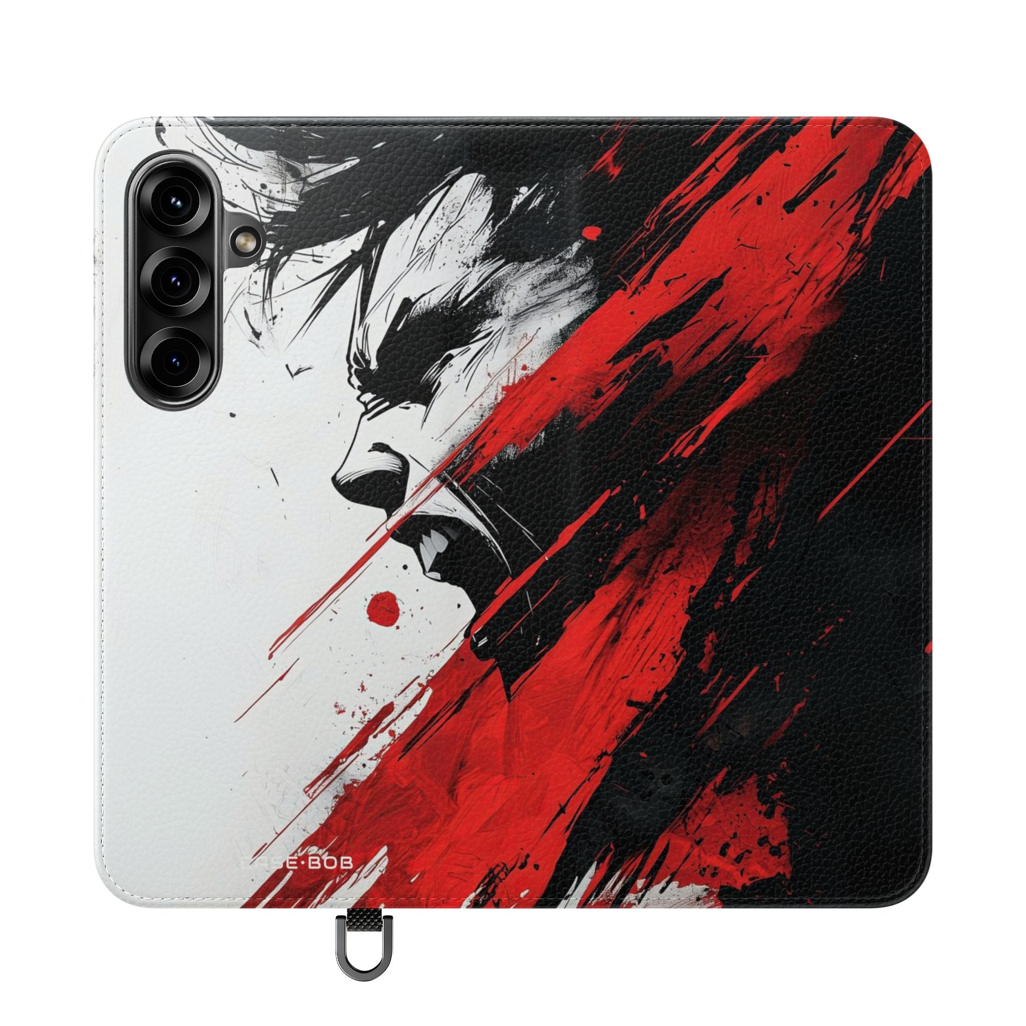 Shouting Profiel - Samsung S25+ Case - Portemonnee