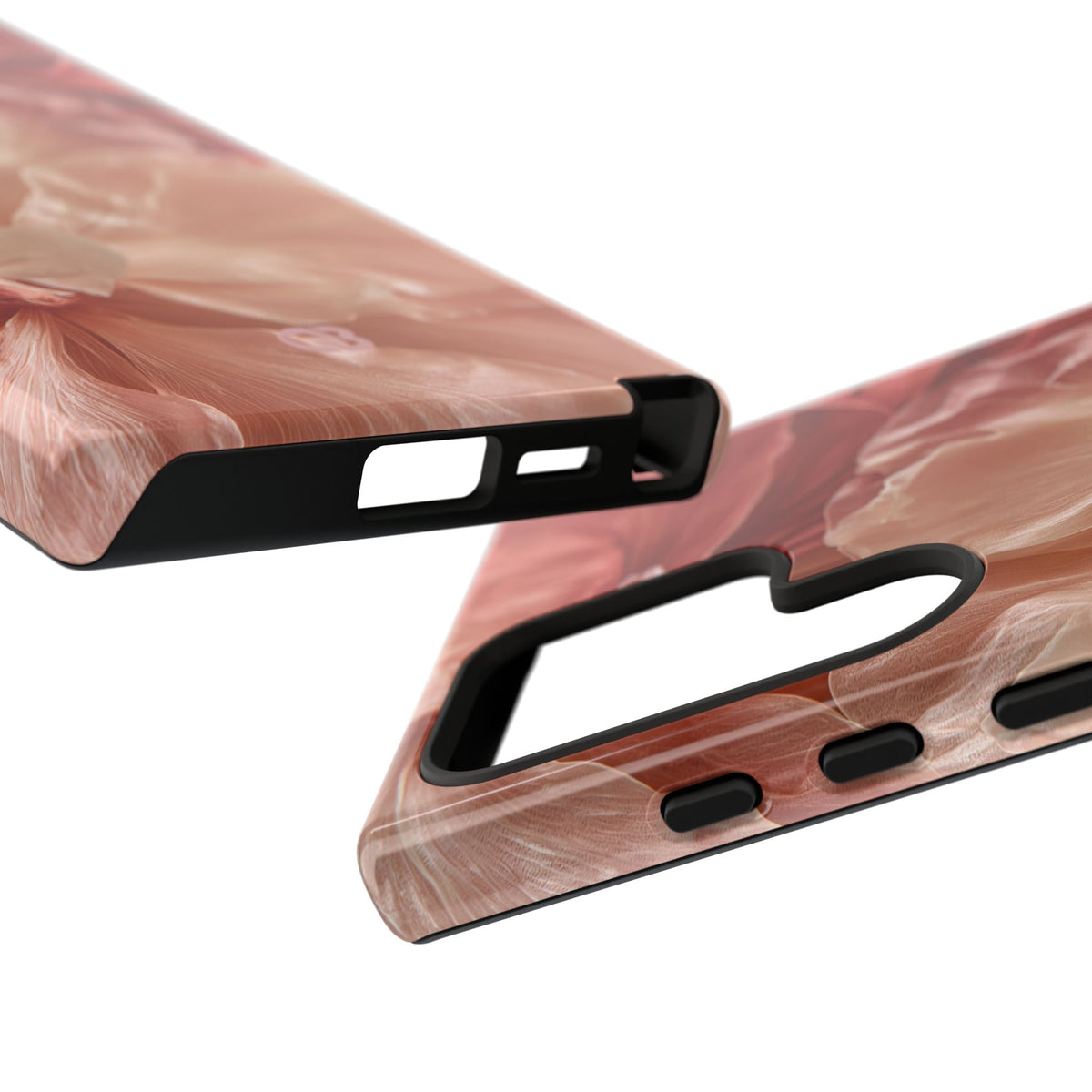 Blush Silk Bloom · Tough Phone Case for Samsung · Pink