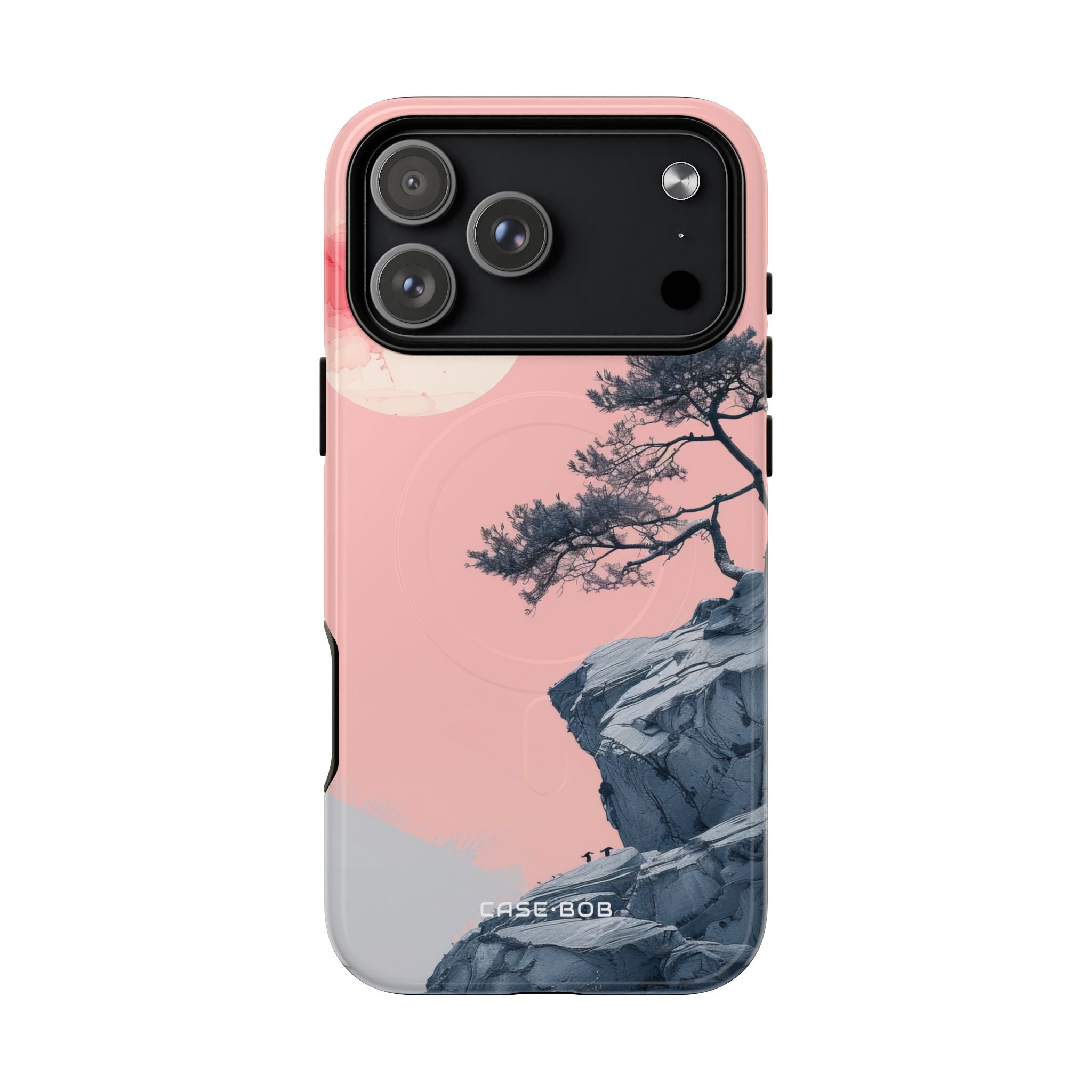 Crimson Moon Tree iPhone 17 Pro Max Case - Tough+ - CASE•BOB