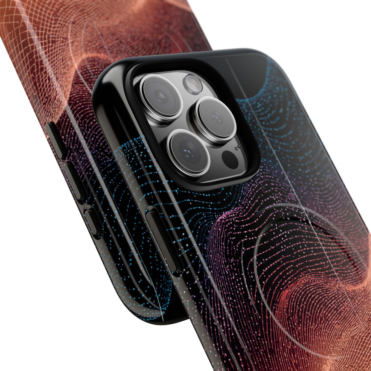 Spectral Elevation · Tough 2.0 Magnetic Phone Case for iPhone · Orange