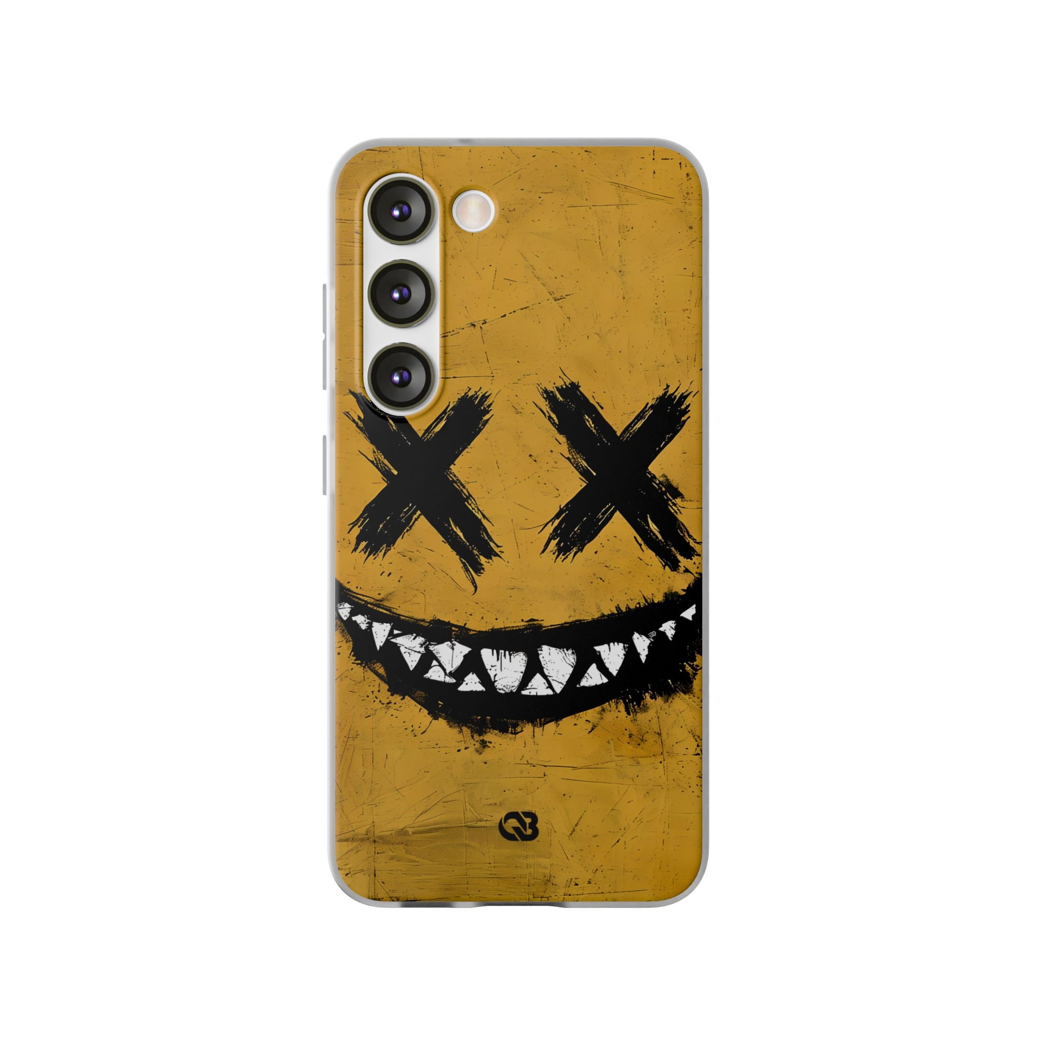 Gritty Ochre Smile · Soft Phone Case for Samsung