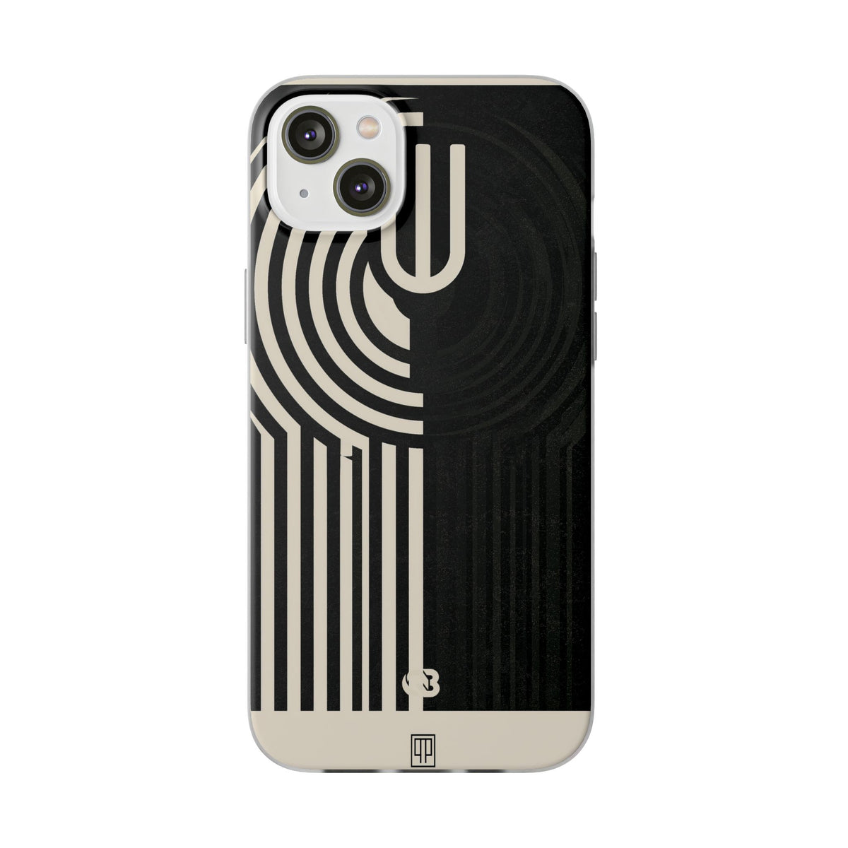Beige Lite Phone Case for iPhone - Monolith Ivory Signal