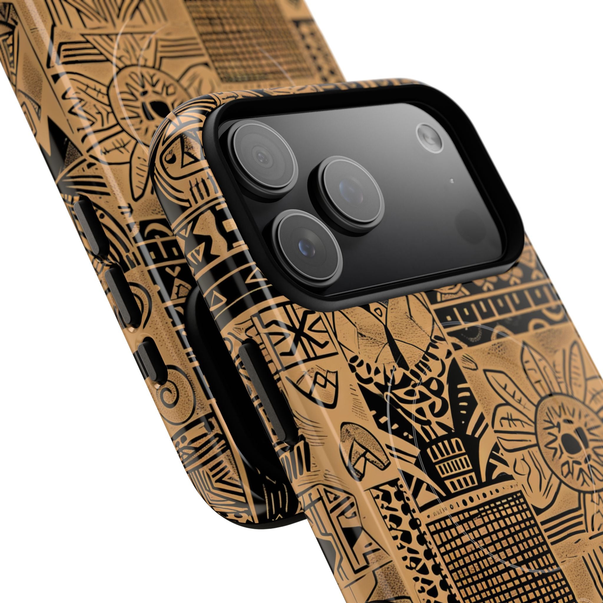 Tribal Faces iPhone 17 Pro Max Case - Tough+ - CASE•BOB
